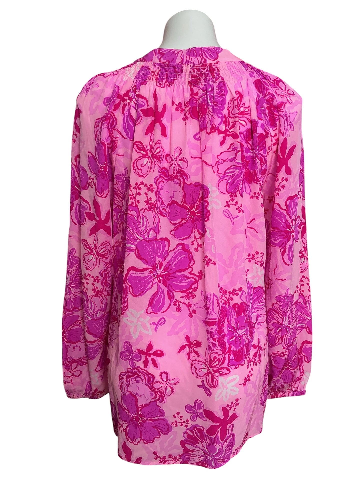 Lilly Pulitzer NWT Elsa Top Parigi Pink Supporting Squad - Size XXL