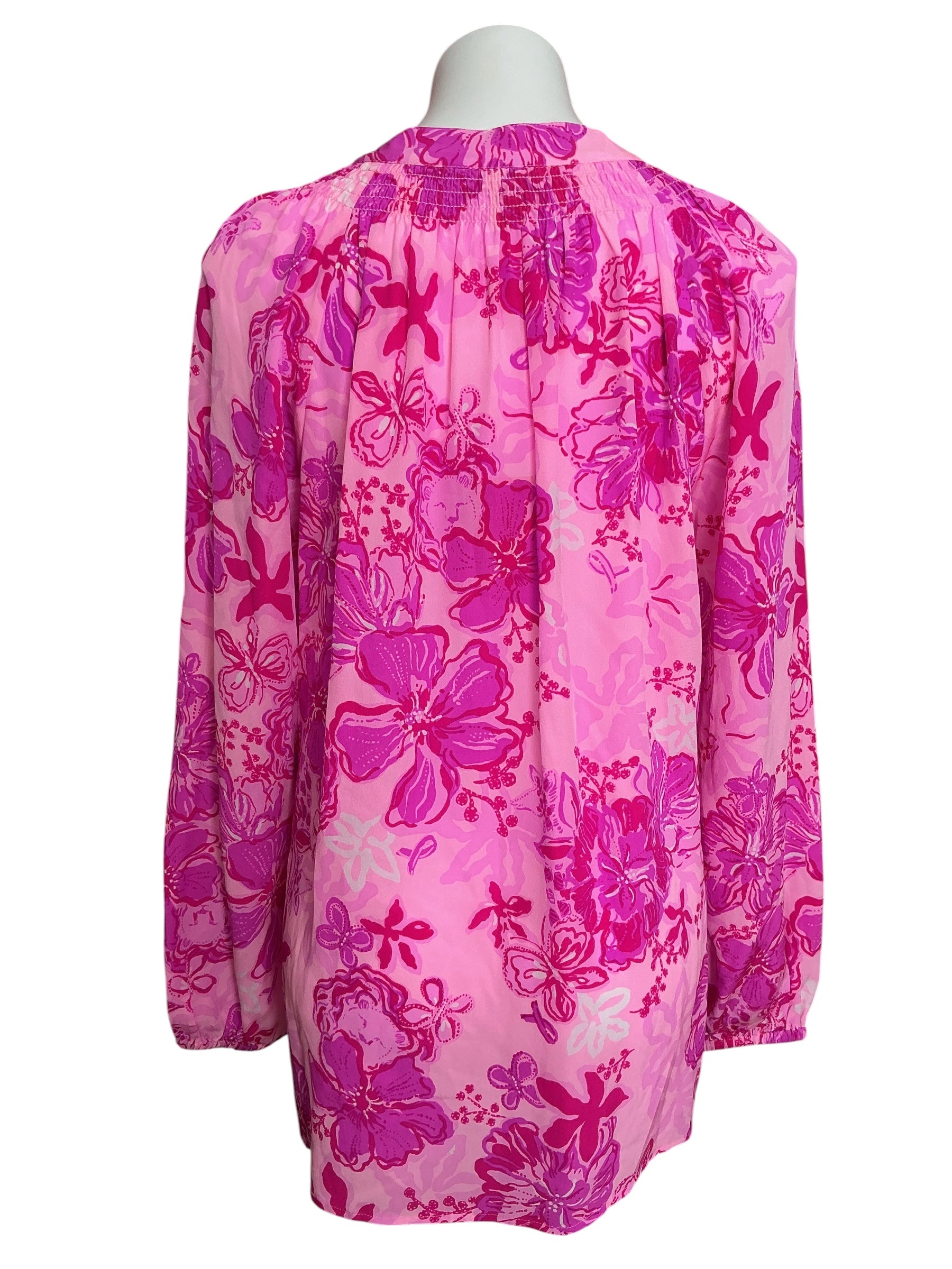 Lilly Pulitzer NWT Elsa Top Parigi Pink Supporting Squad - Size XXL