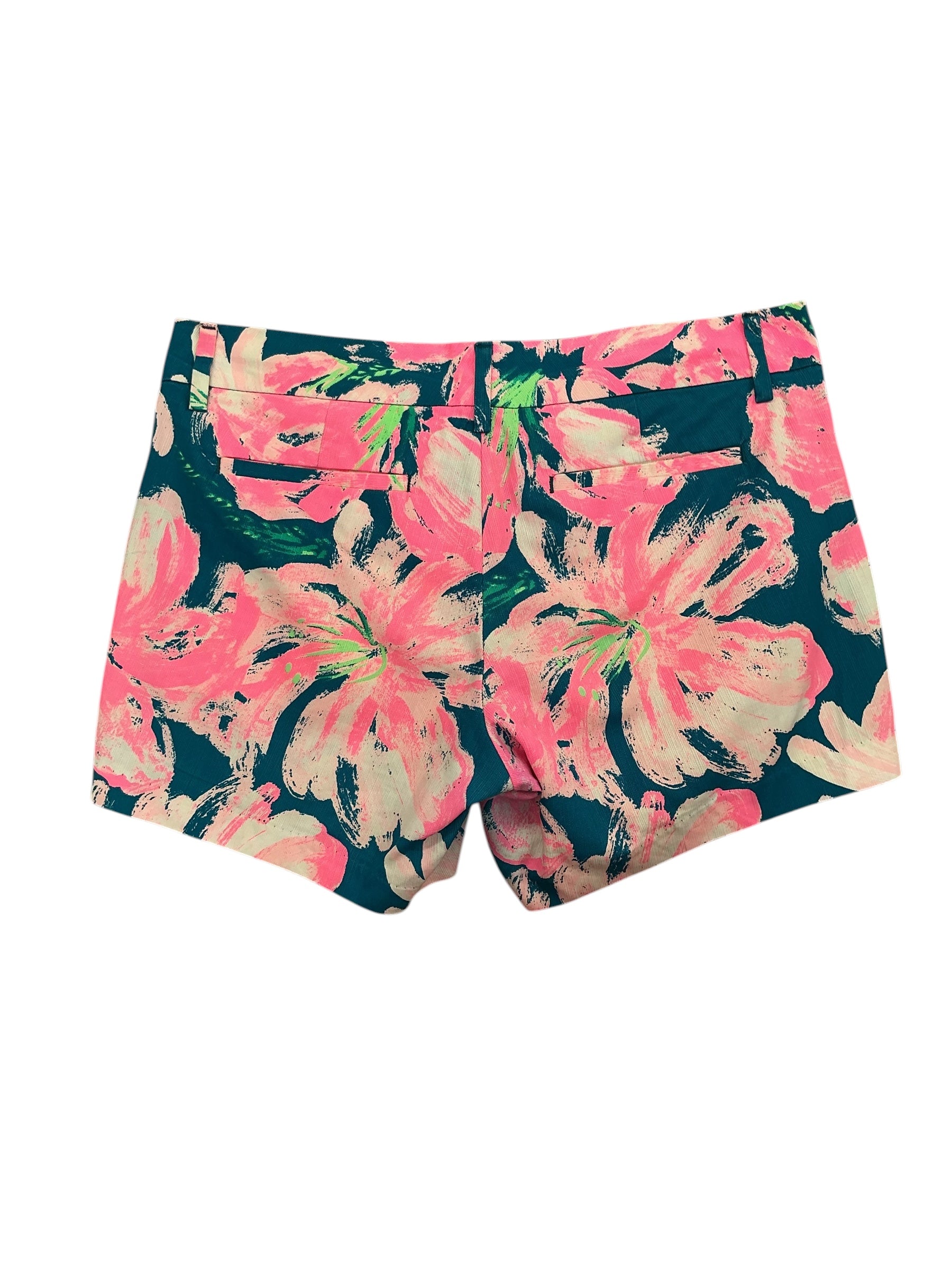 Lilly Pulitzer Callahan Shorts Bright Navy In The Vias - Size 4