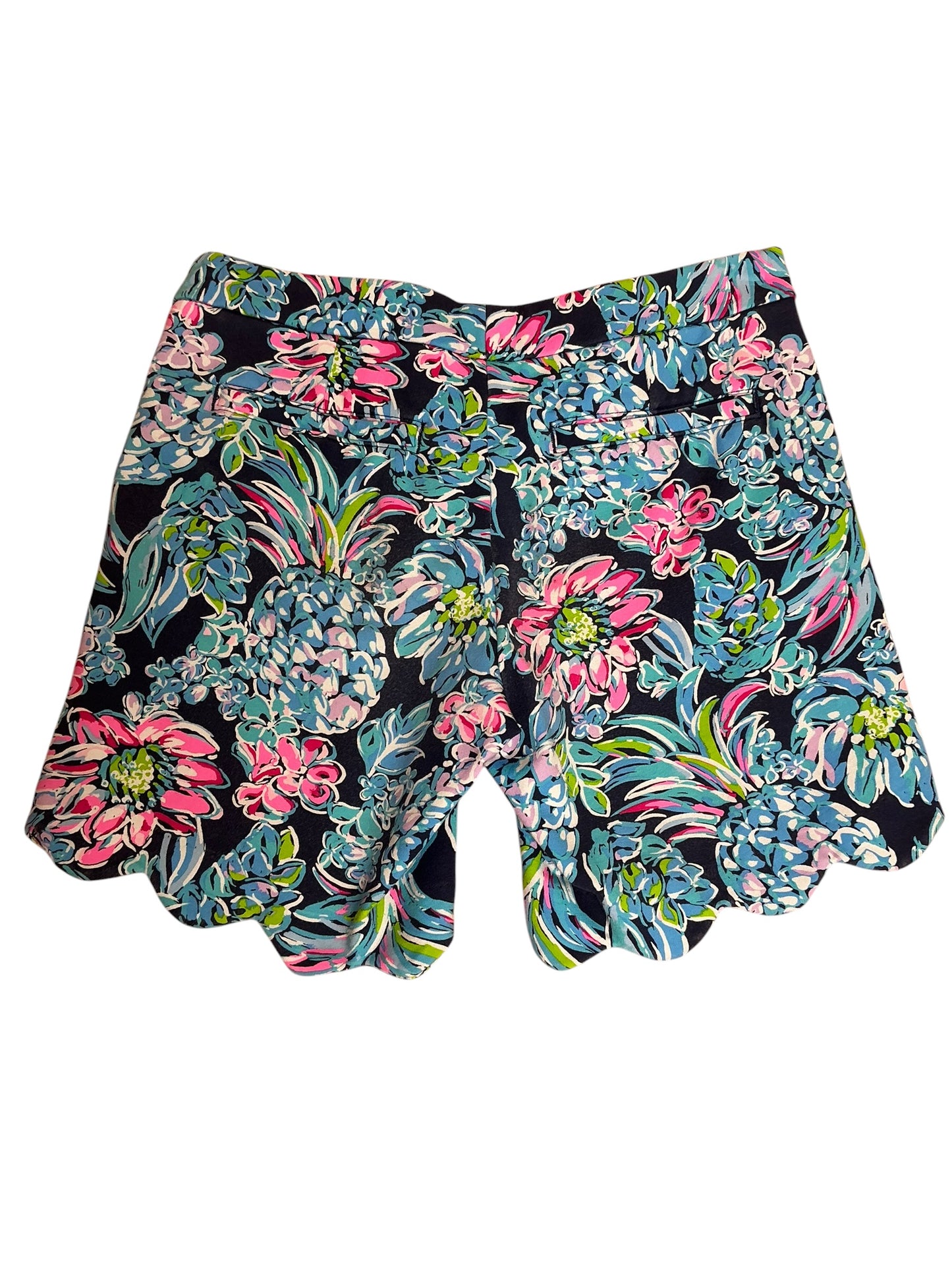 Lilly Pulitzer Buttercup Stretch Short Pineapple Paradise - Size 2