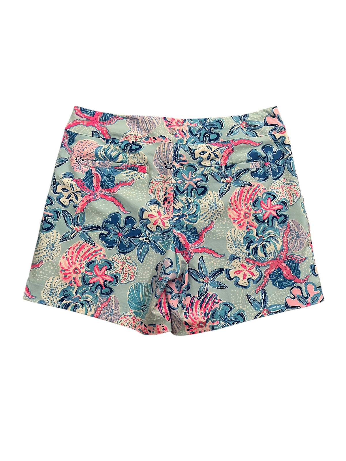Lilly Pulitzer Ocean View Shorts Serene Blue Gypsea - Size 14
