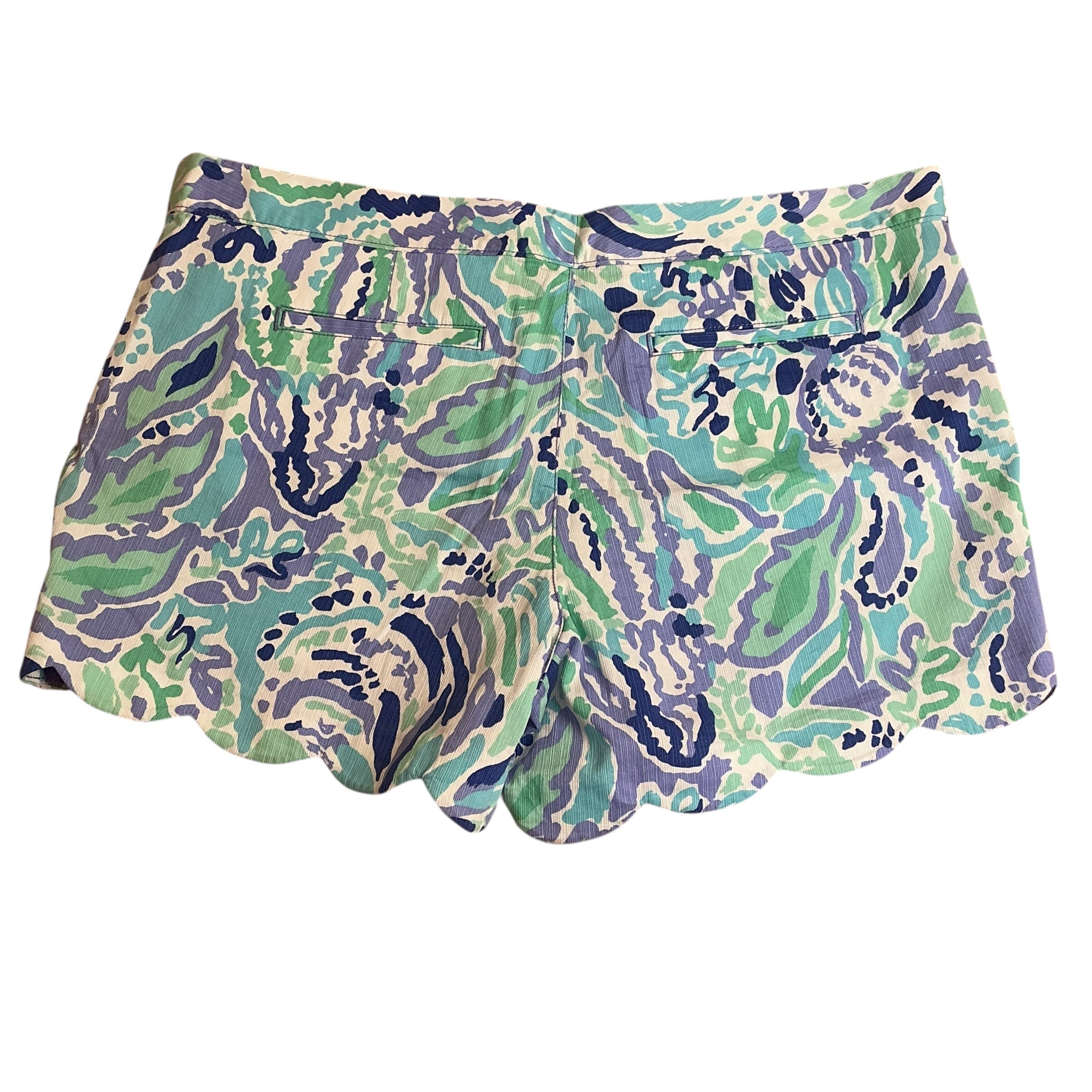 Lilly Pulitzer Buttercup Shorts Lilac Nice Ink - Size 16