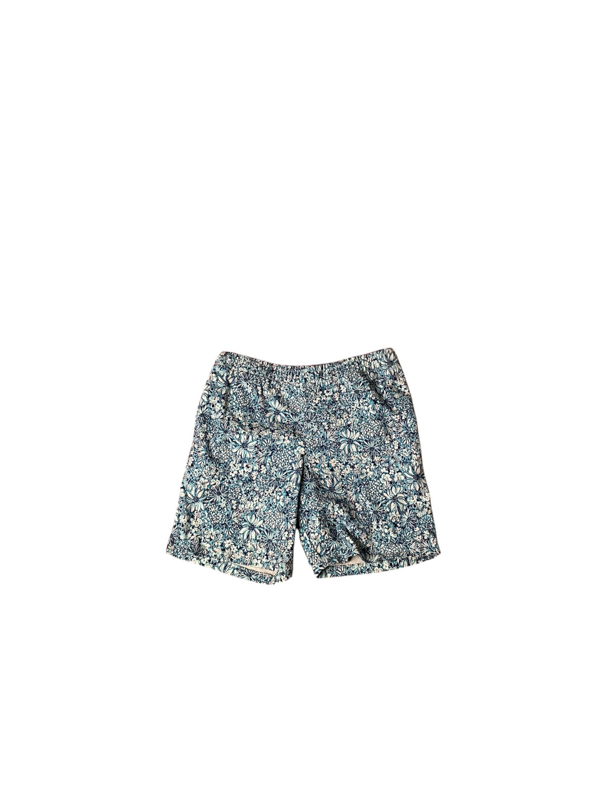 Lilly Pulitzer Boys Coral Coast Short Cumulus Blue Blooming Together - Size M