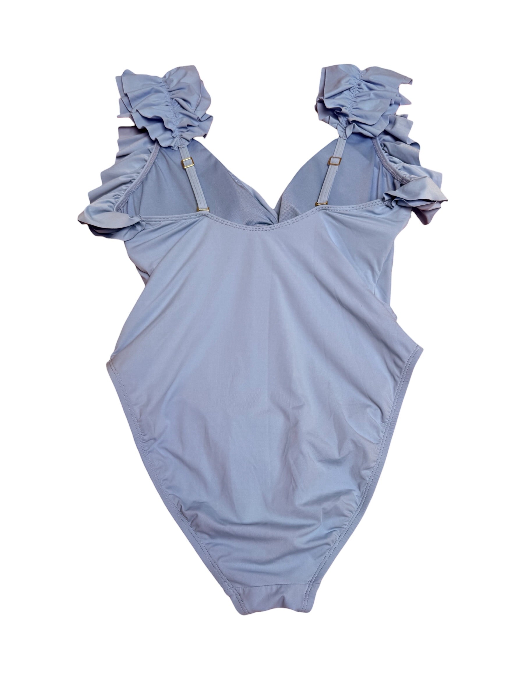 Lilly Pulitzer Steviekate One Piece Swimsuit, Jacaranda Blue Size 10