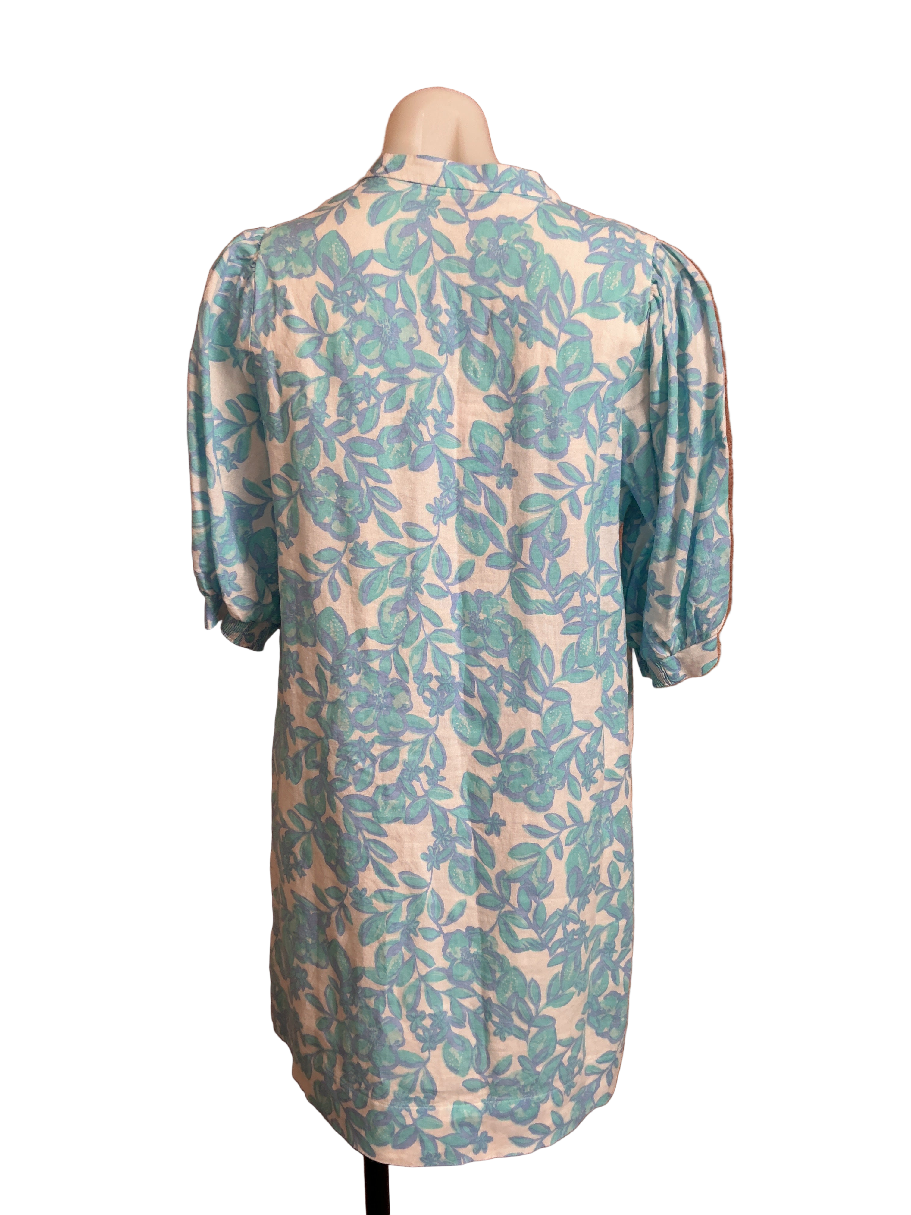 Lilly Pulitzer NWT Mialeigh Elbow Sleeve Jacaranda Blue Simply The Zest - Size 6