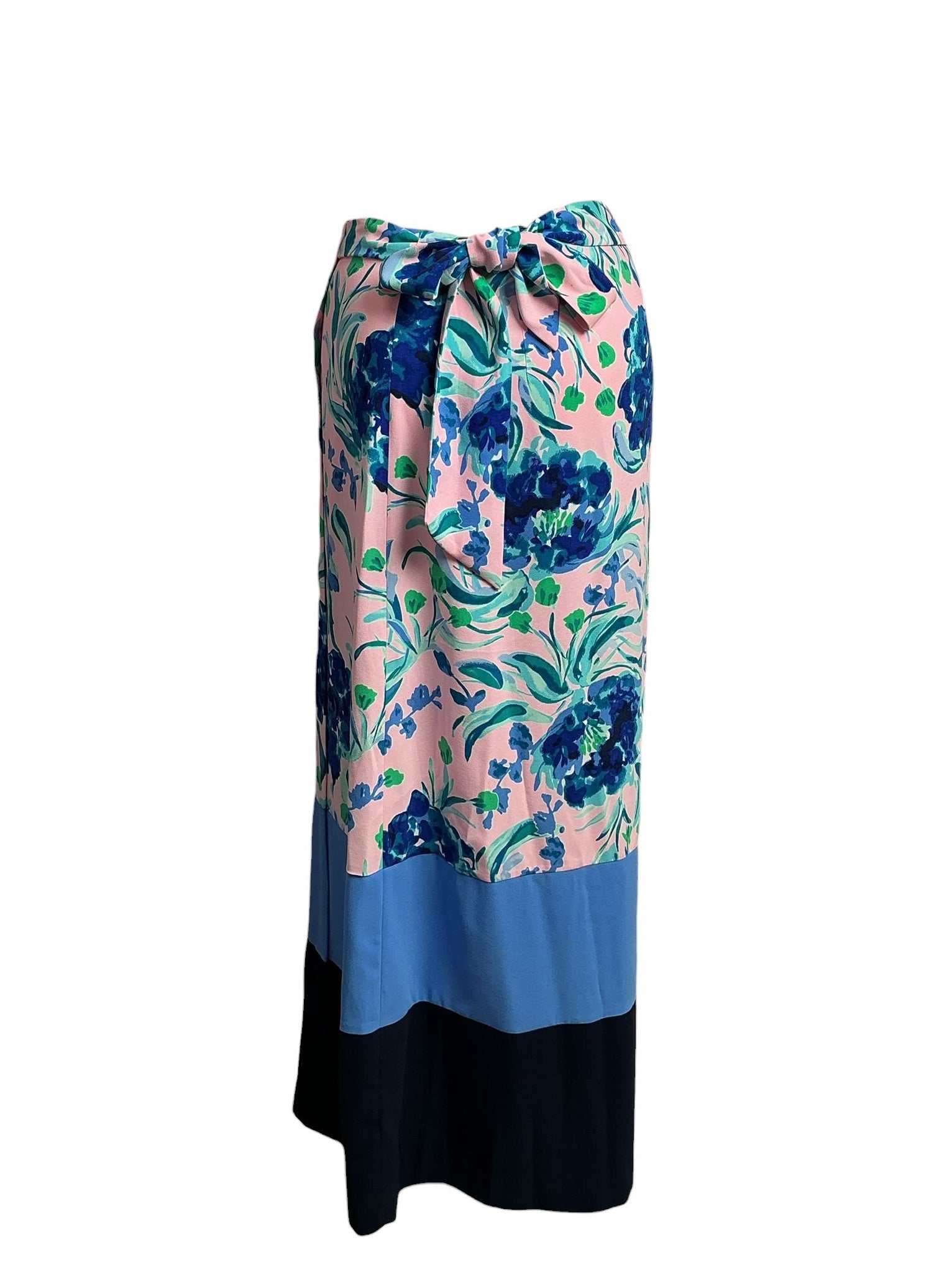 Lilly Pulitzer- Jemma Maxi Skirt Set Pink Tropics Tint Sweet Pea Size 12