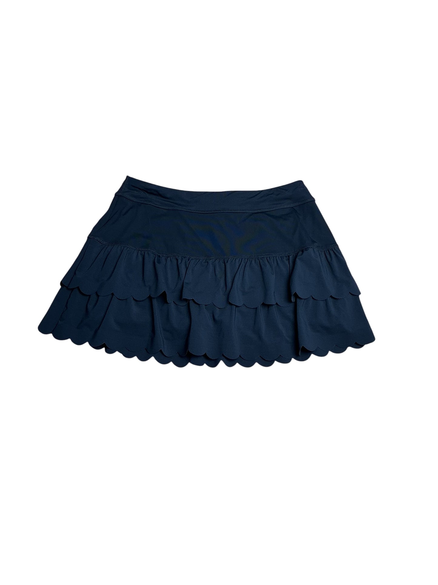 Lilly Pulitzer- Luxletic Meisha Scallop Skort Onyx Size M