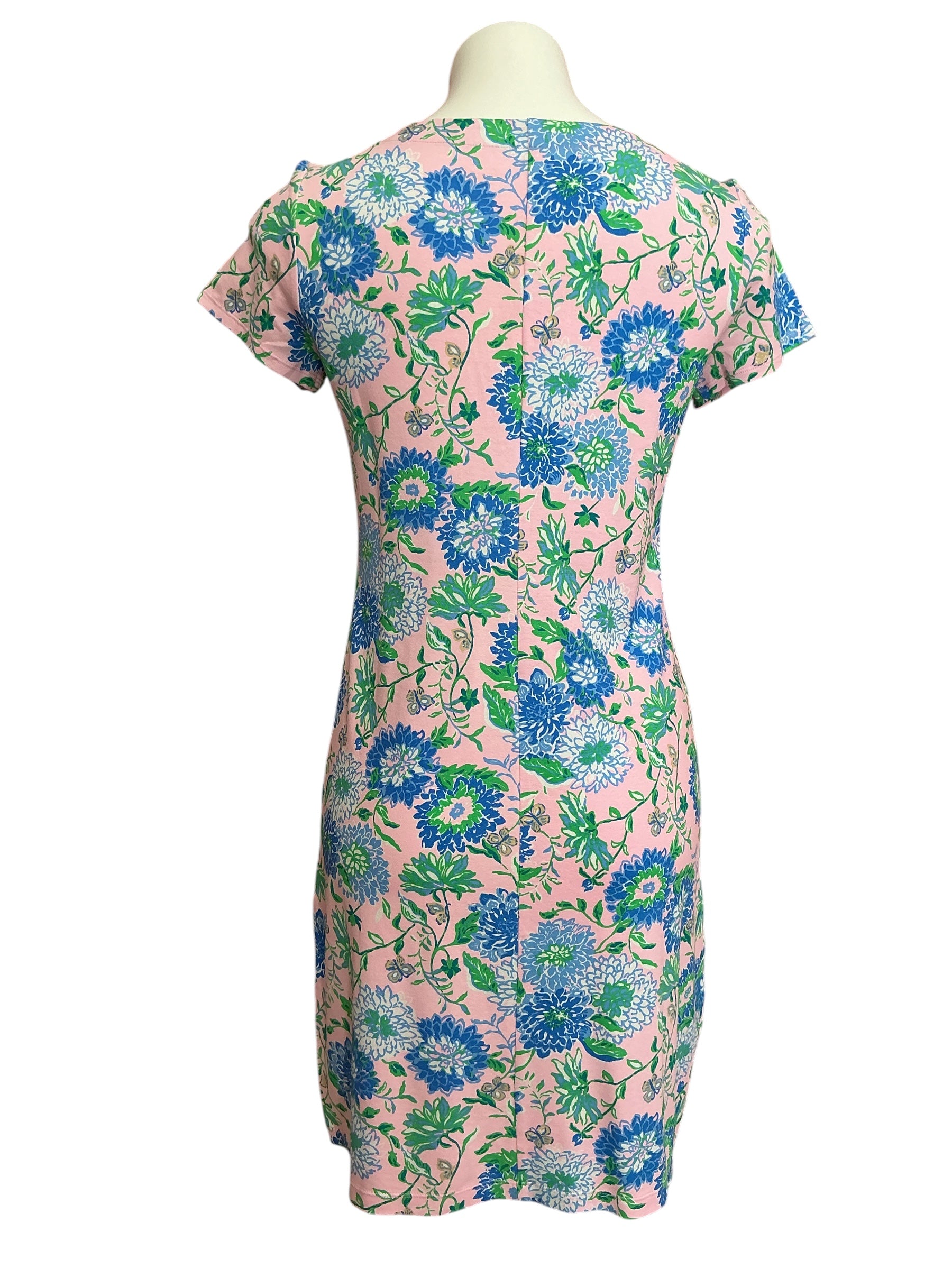 Lilly Pulitzer NWT UPF 50+ Sophiletta Short Sleeve Dress Conch Shell Pink Rumor Has It - Size S