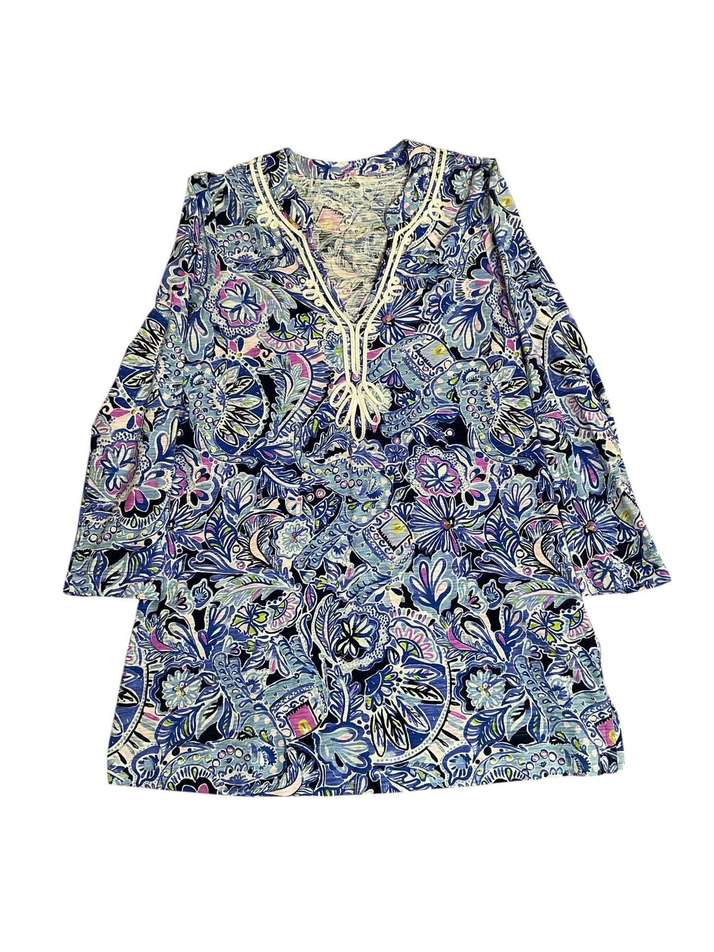 Lilly Pulitzer Kaia Tunic Royal Purple Koalafications - Size S