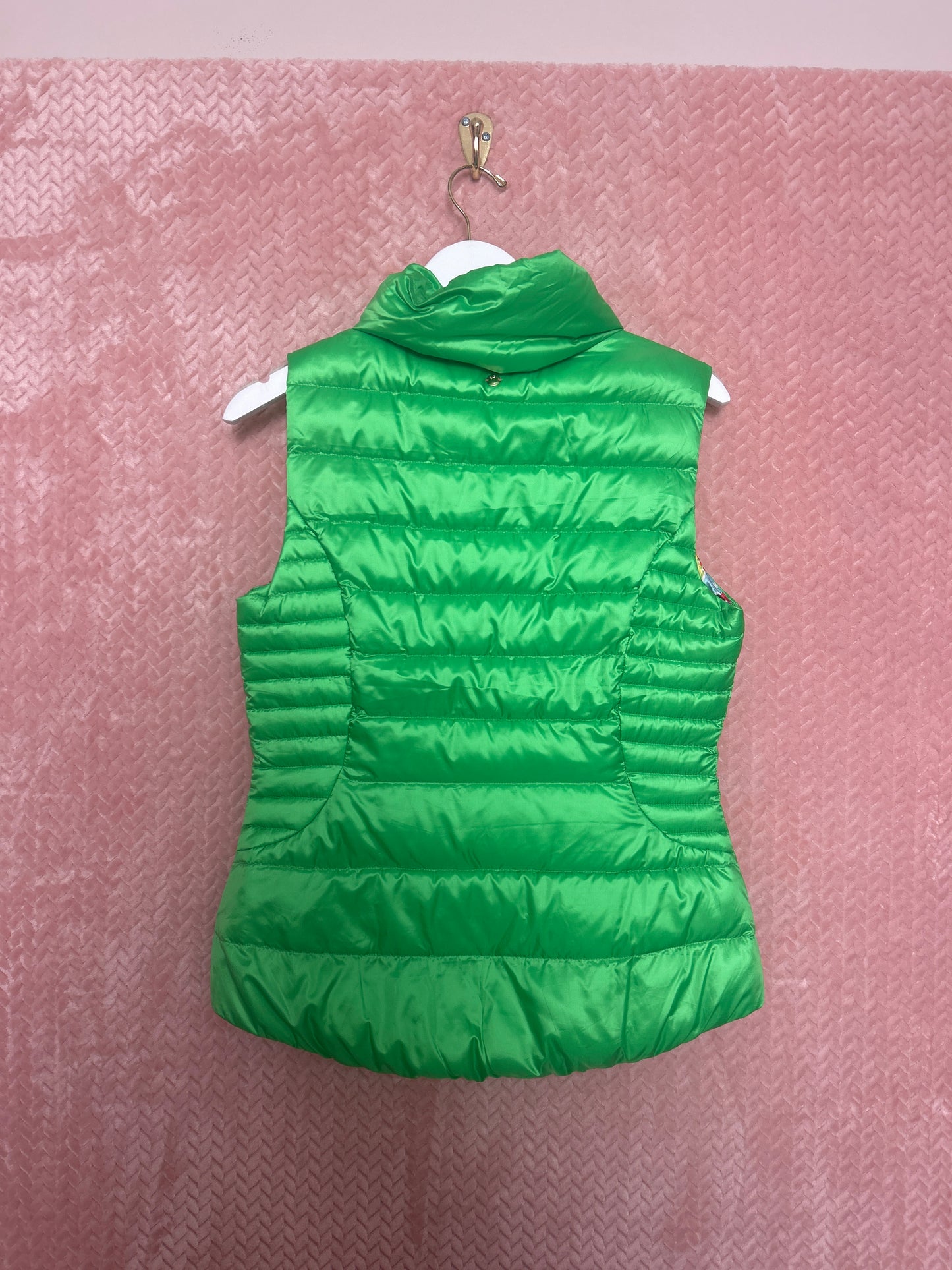 Lilly Pulitzer NWT Allie Packable Vest Prep Green - Size M