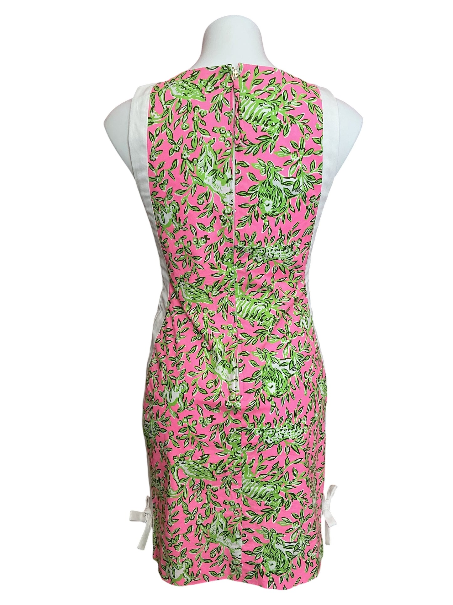 Lilly Pulitzer NWT Beckler Stretch Shift Dress Rousseau Pink Mane Character Energy - Size 2