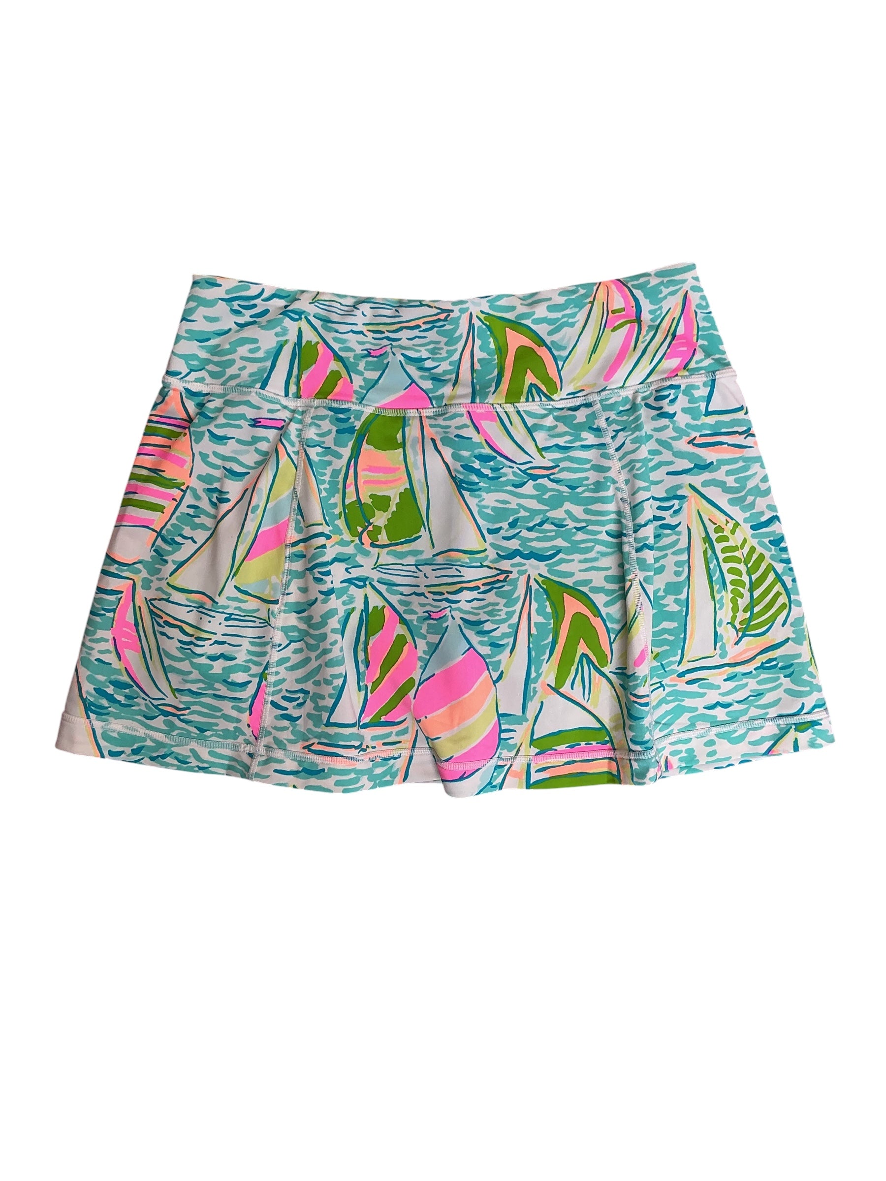 Lilly Pulitzer Lynnie Skort You Gotta Regatta - Size XS