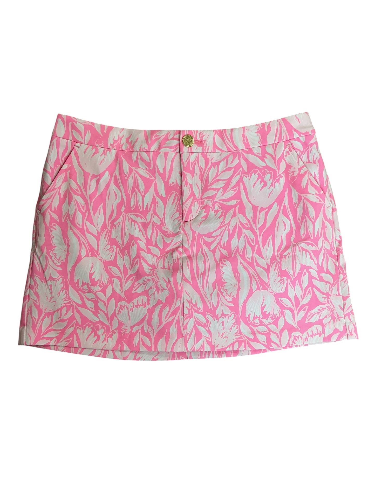 Lilly Pulitzer NWT Colette Knit Skort Rousseau Pink Tulip To Tango - Size 8
