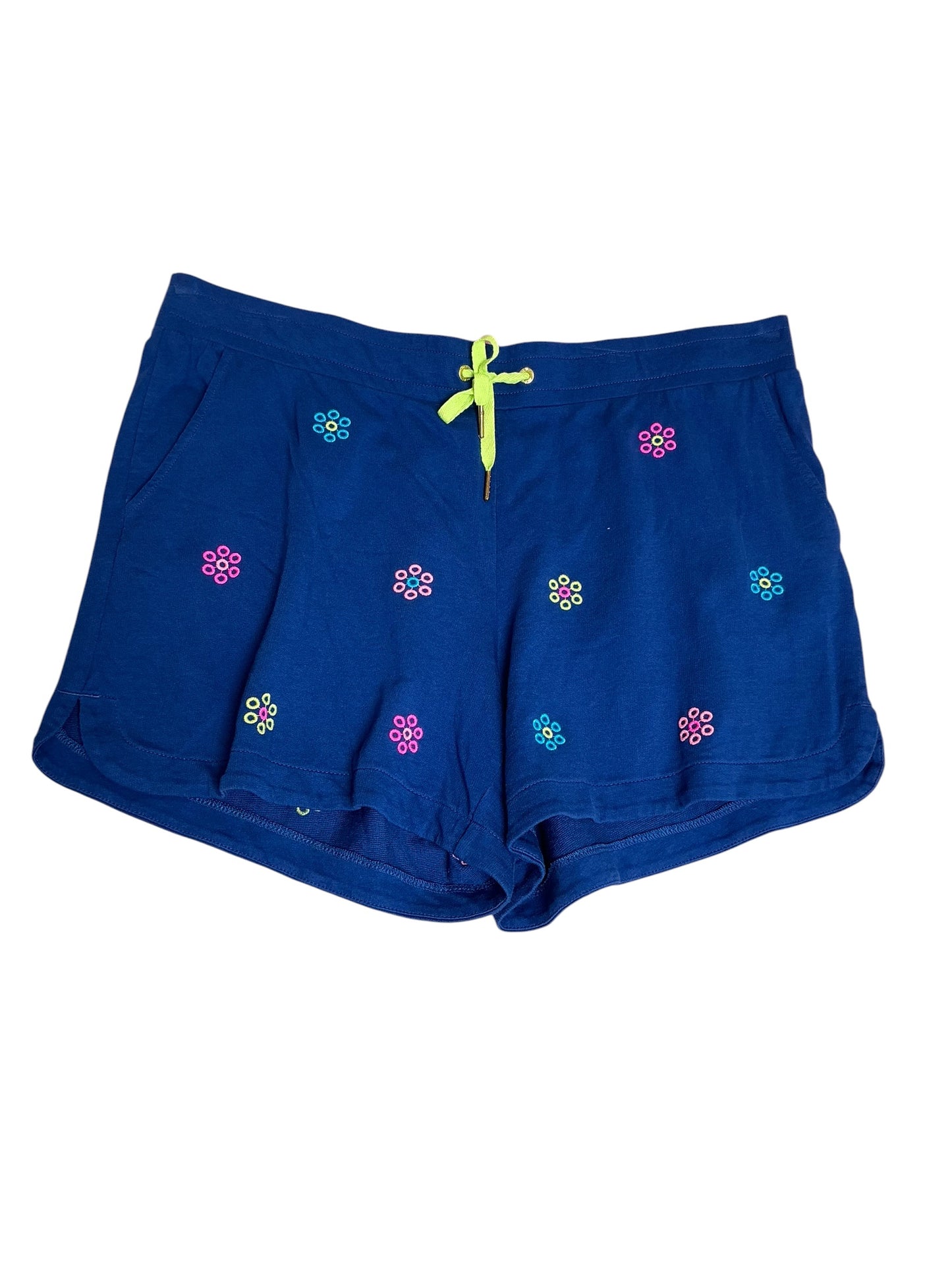 Lilly Pulitzer Landon Embroidered Short Deep Navy - Size XL