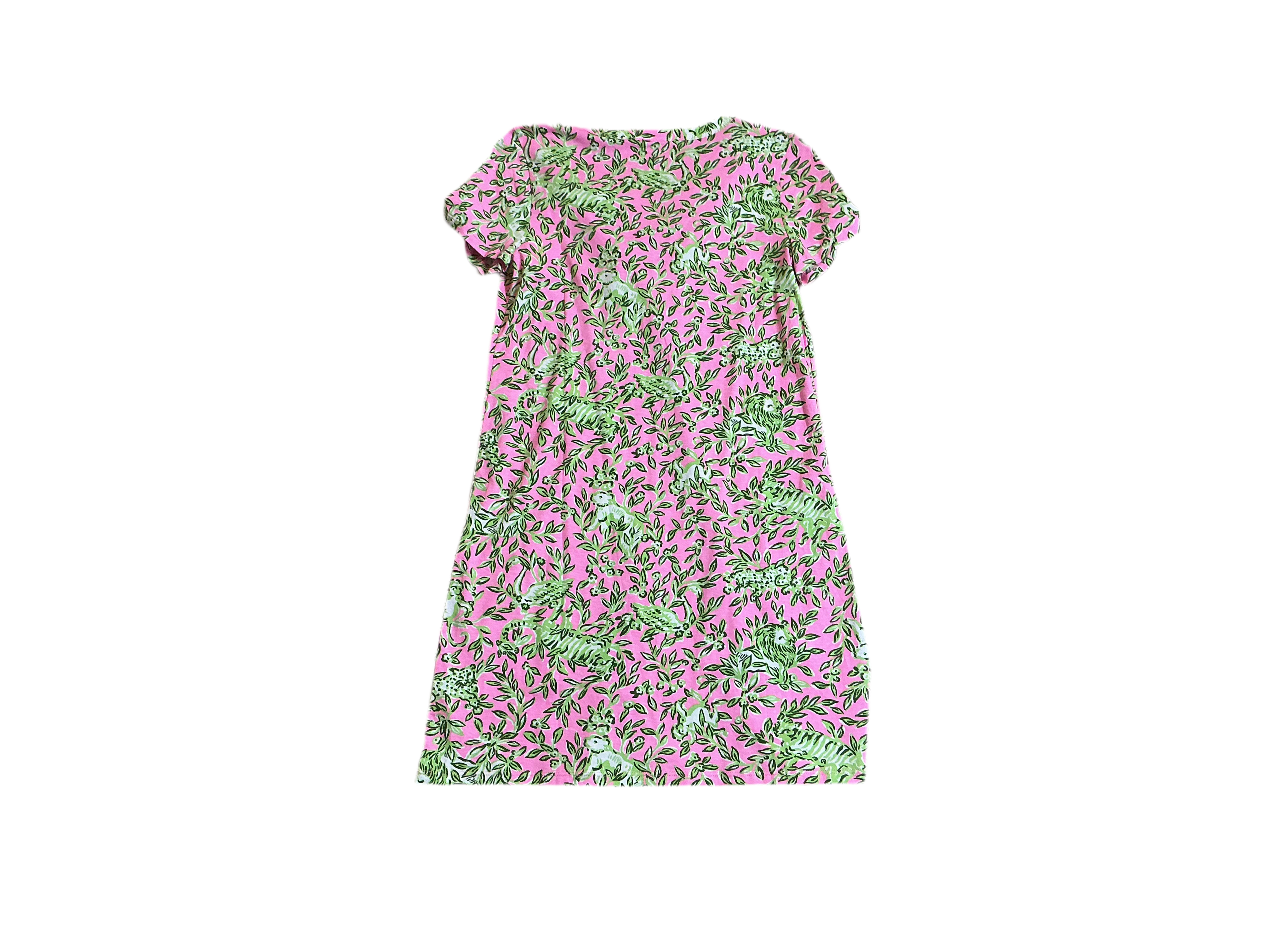 Lilly Pulitzer NWT - Dev Short Sleeve Dress - Rousseau Pink Mane Character Energy - Size XS