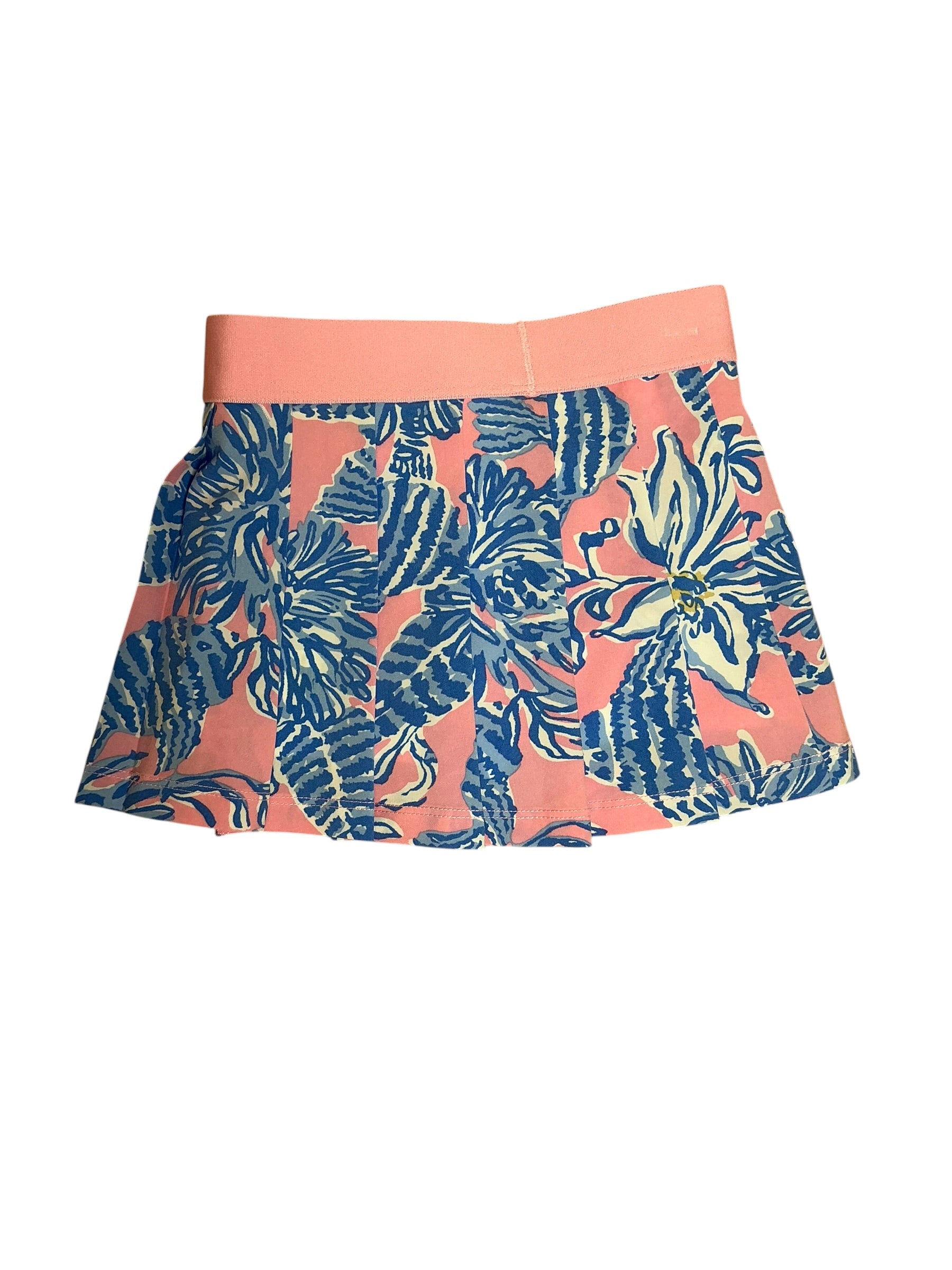 Lilly Pulitzer NWT Girls Sylvana Skort Conch Shell Pink Up Scale - Size XS