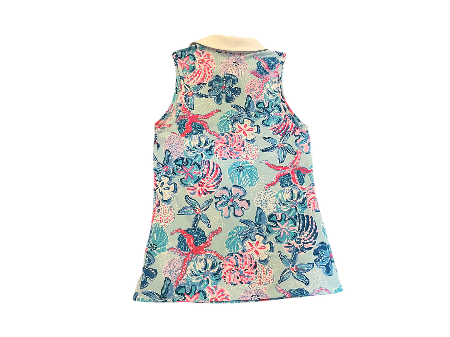 Lilly Pulitzer NWT - Imara Polo UPF 50+ - Multi Bahamas Beachcomber - Size S