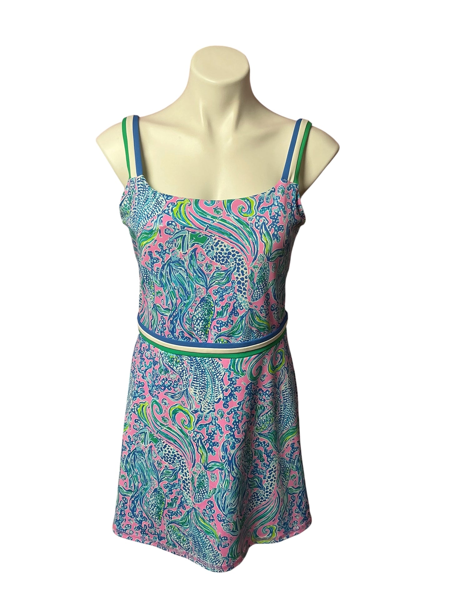 Lilly Pulitzer Deidra Dress Lilac Rose We Mermaid It - Size M
