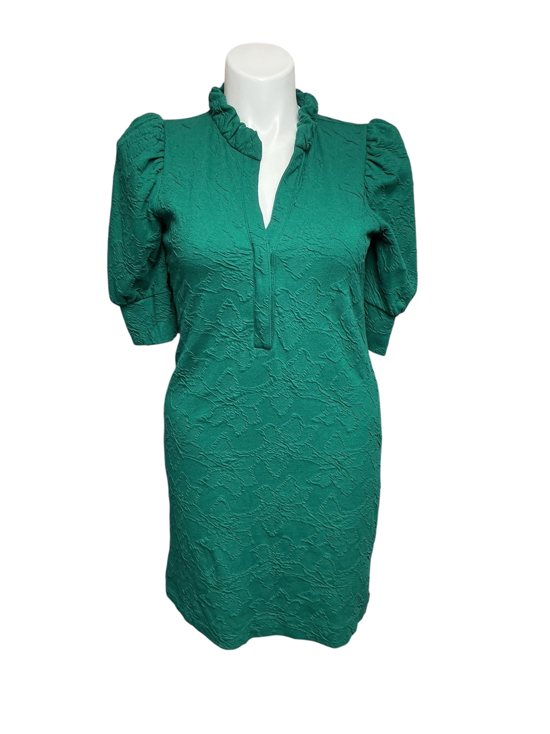 Lilly Pulitzer Elsey Popover Dress - Evergreen - Size L