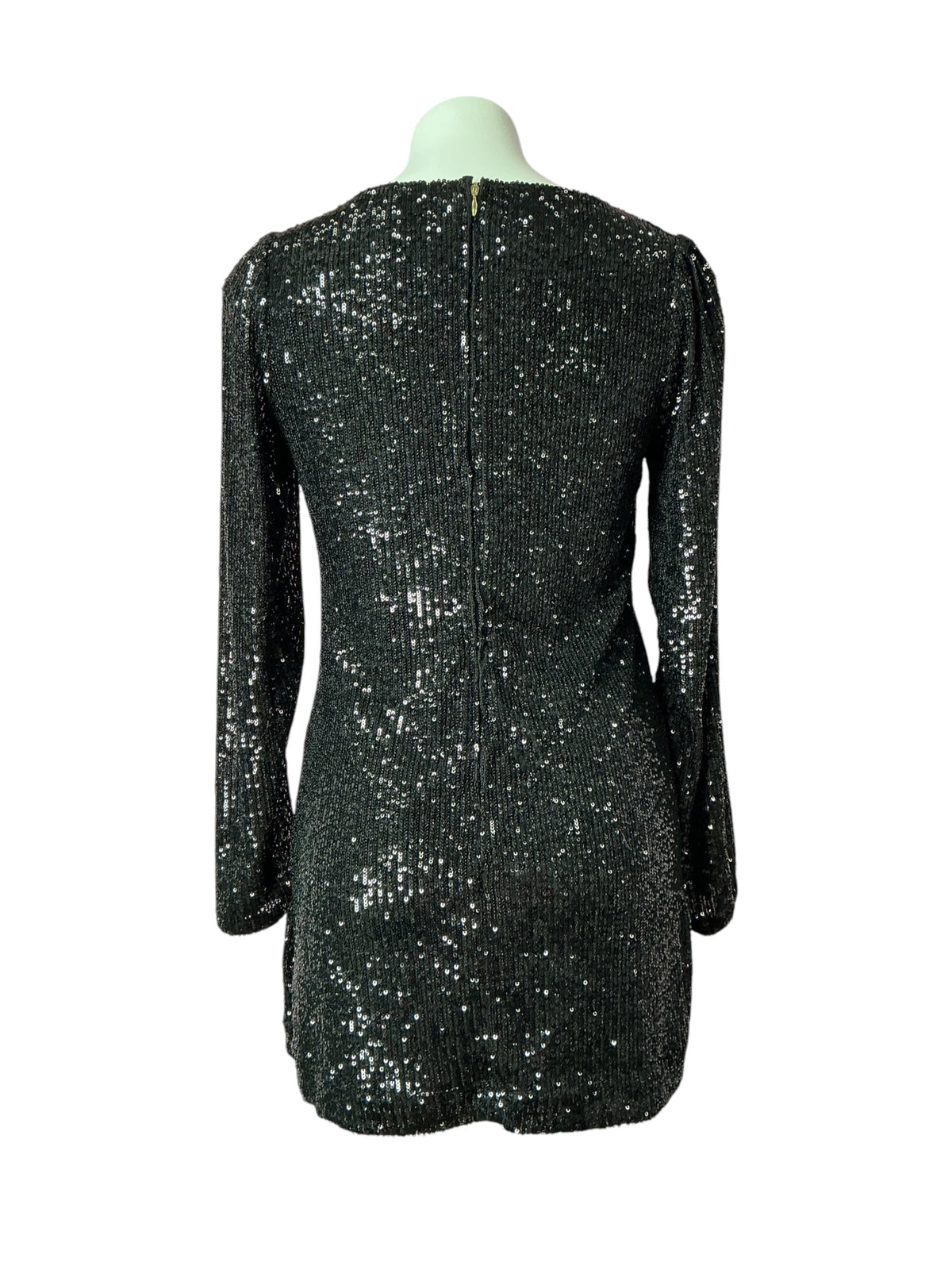 Lilly Pulitzer NWT Nicoline Long Sleeve Dress Noir Treasure Box Sequin - Size 2