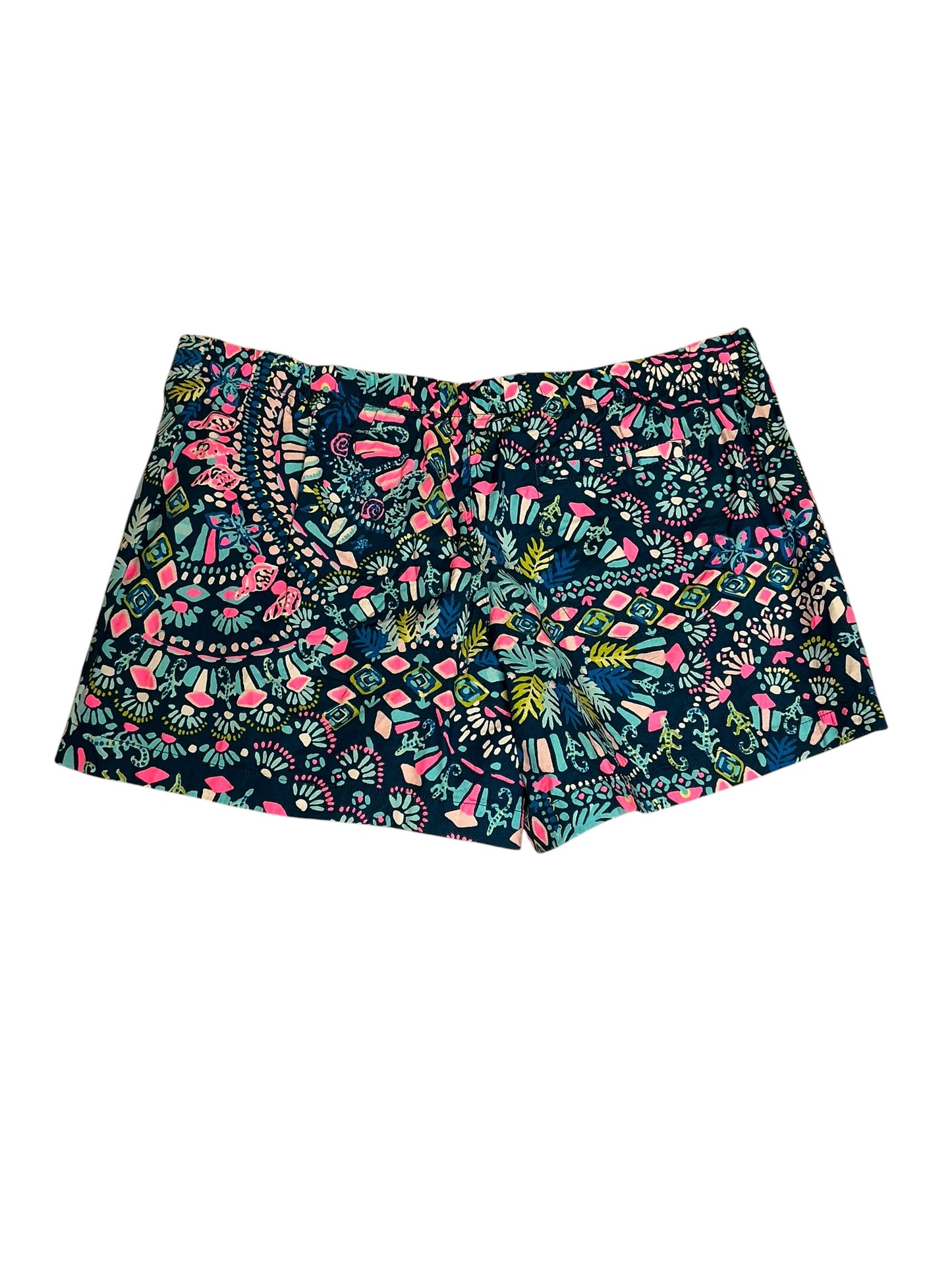 Lilly Pulitzer Ocean View Short Glow And Flow - Size L