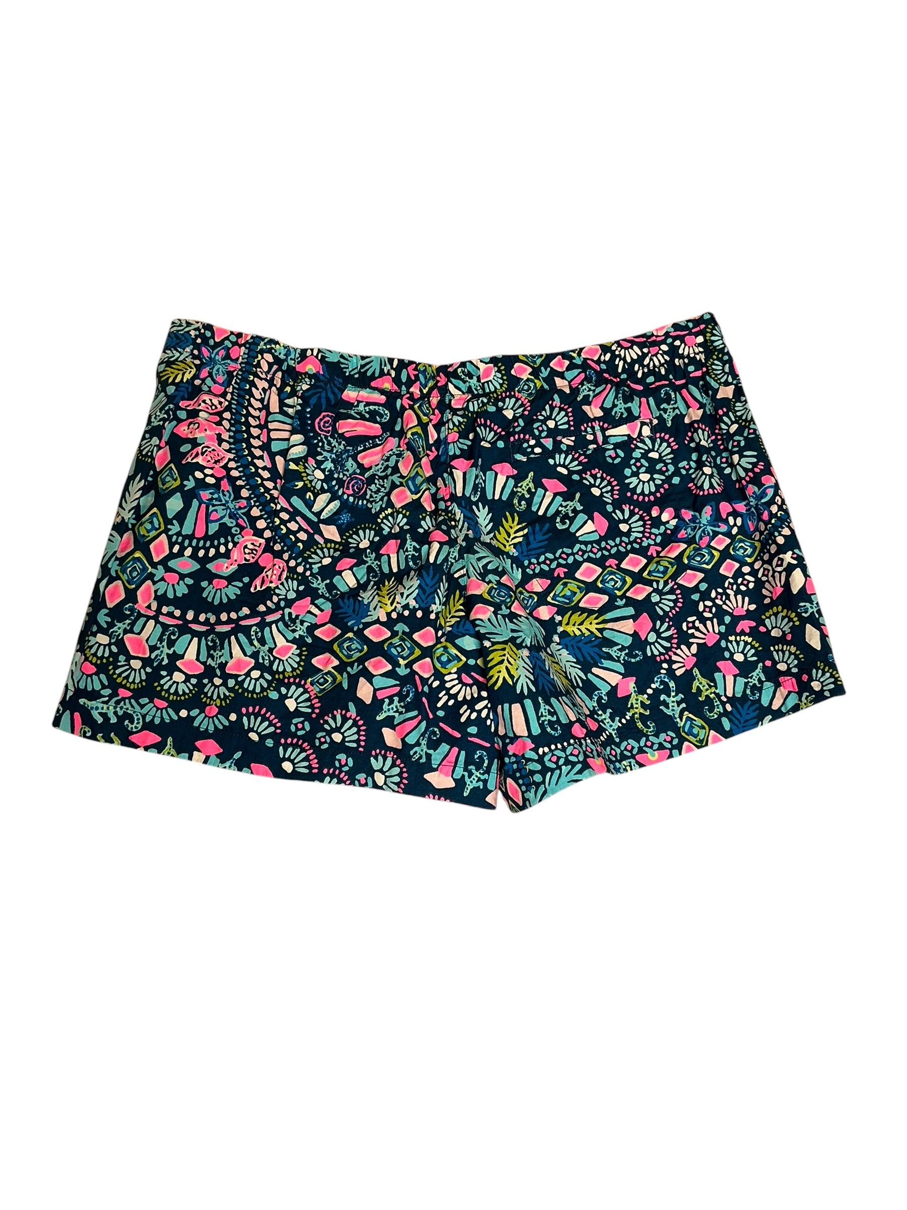 Lilly Pulitzer Ocean View Short Glow And Flow - Size L