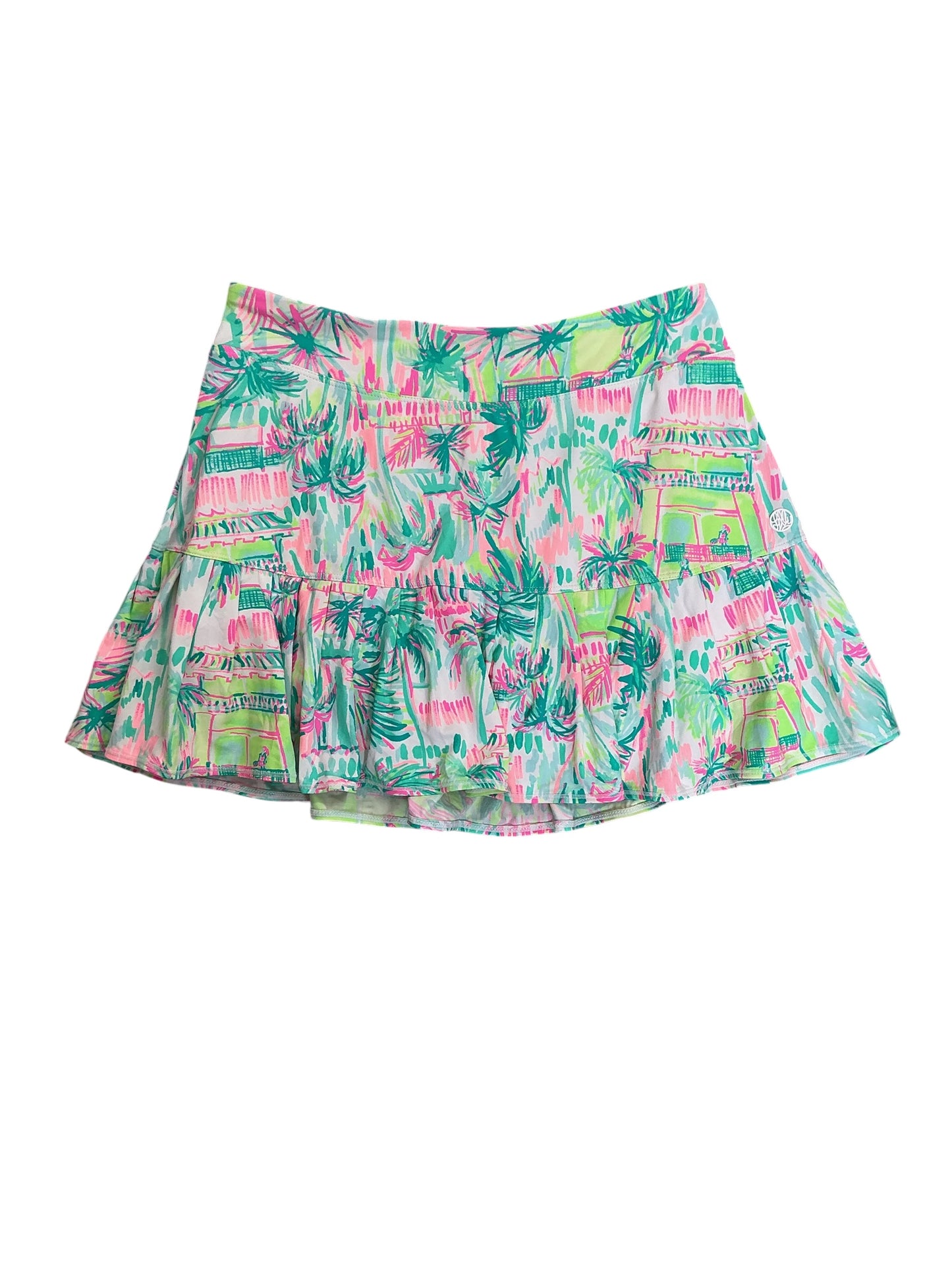 Lilly Pulitzer UPF 50+ Meryl Nylon Taye Skort Multi Perfect Match - Size S