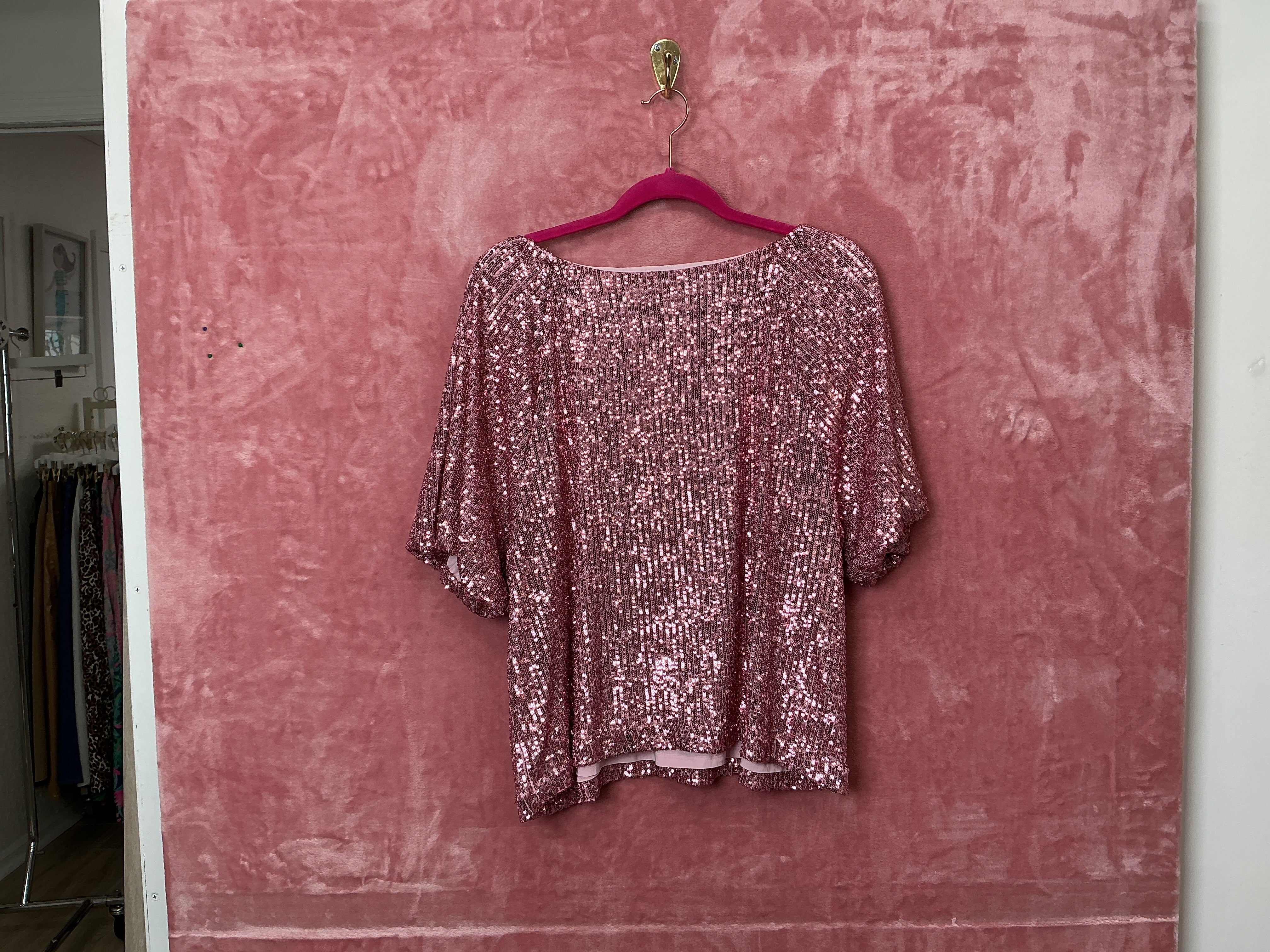 Lilly Pulitzer Medium Sleeve Top - Size L