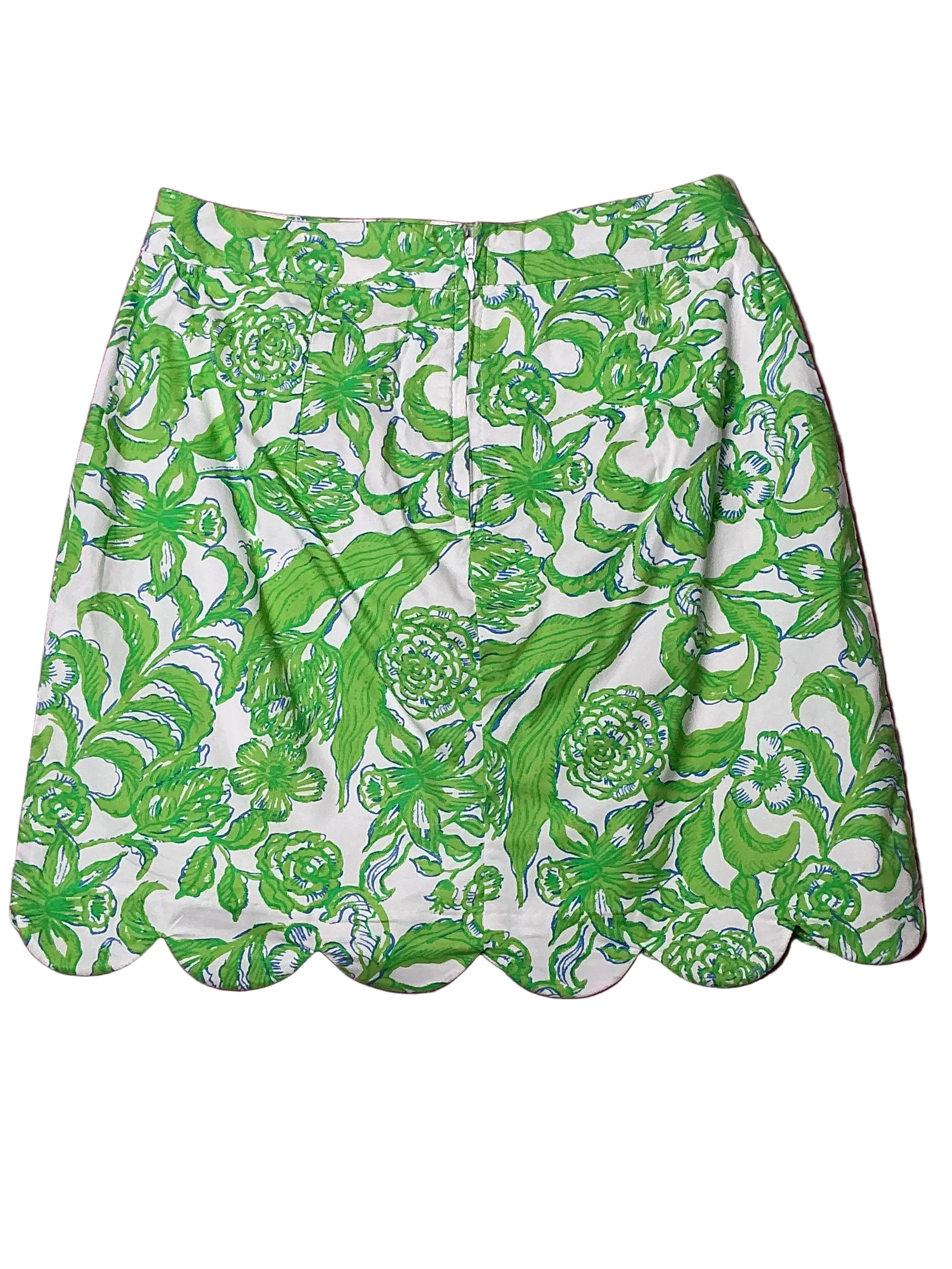 Lilly Pulitzer Scalloped Skirt - Size 00