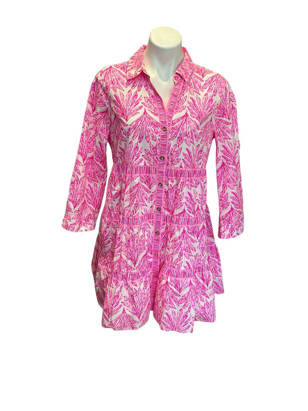 Lilly Pulitzer NWT Angie Dress Pink Bliss Engineered - Size 6