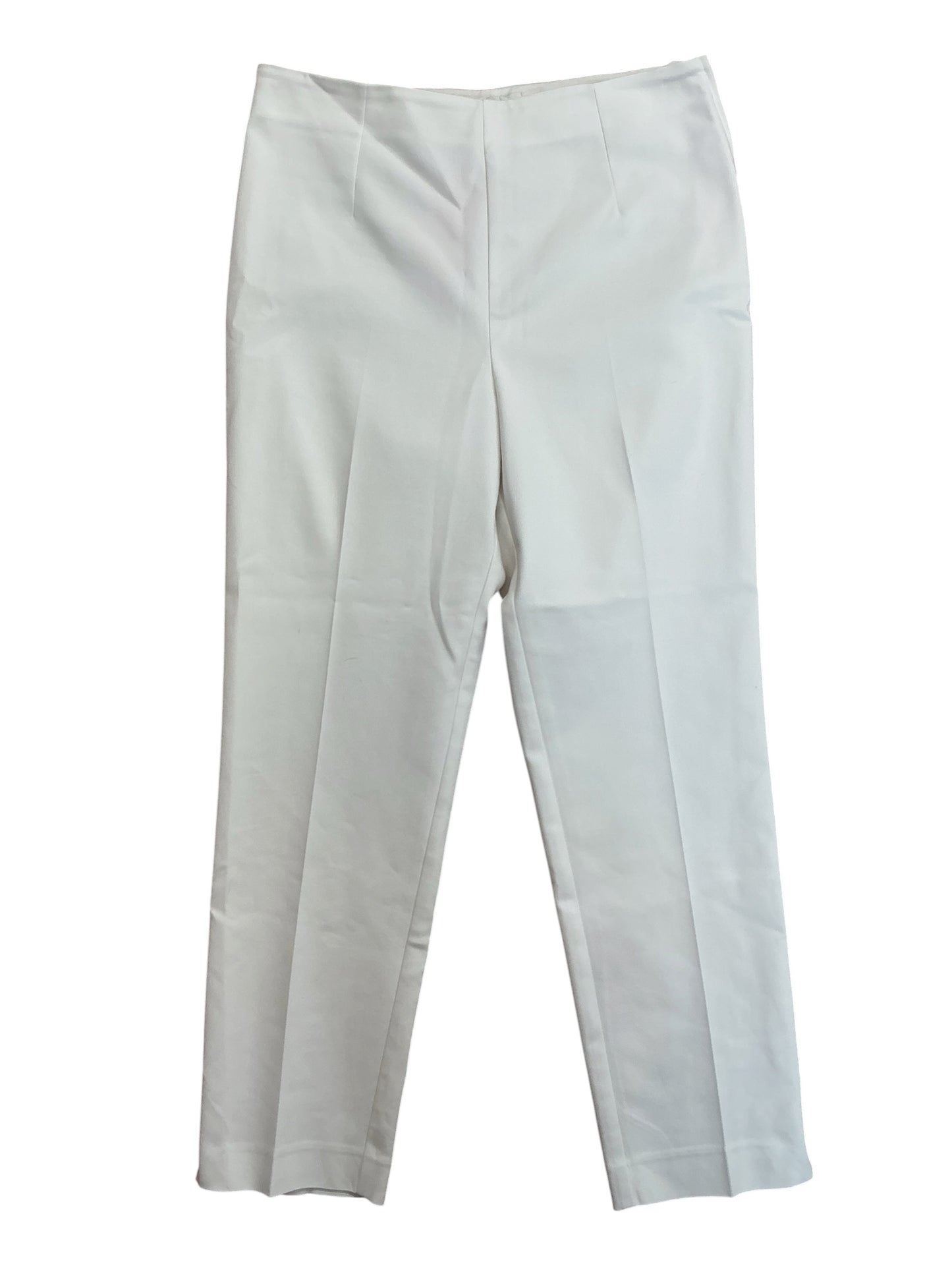 Lilly Pulitzer Anna High Rise Straight Leg Ankle Pants Resort White - Size 4