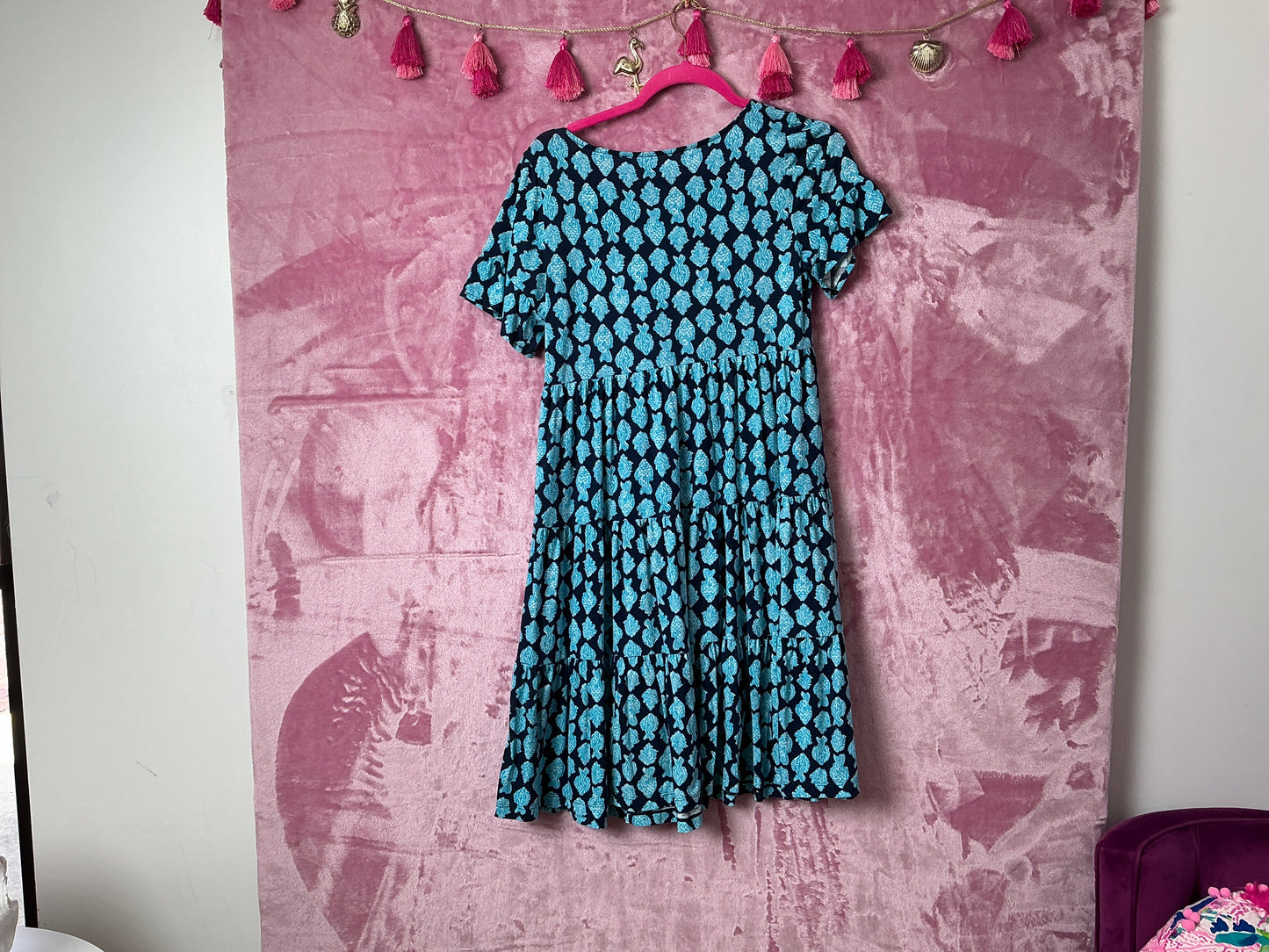 Lilly Pulitzer Jodee Swing Dress - Any Fin For You - Size XS