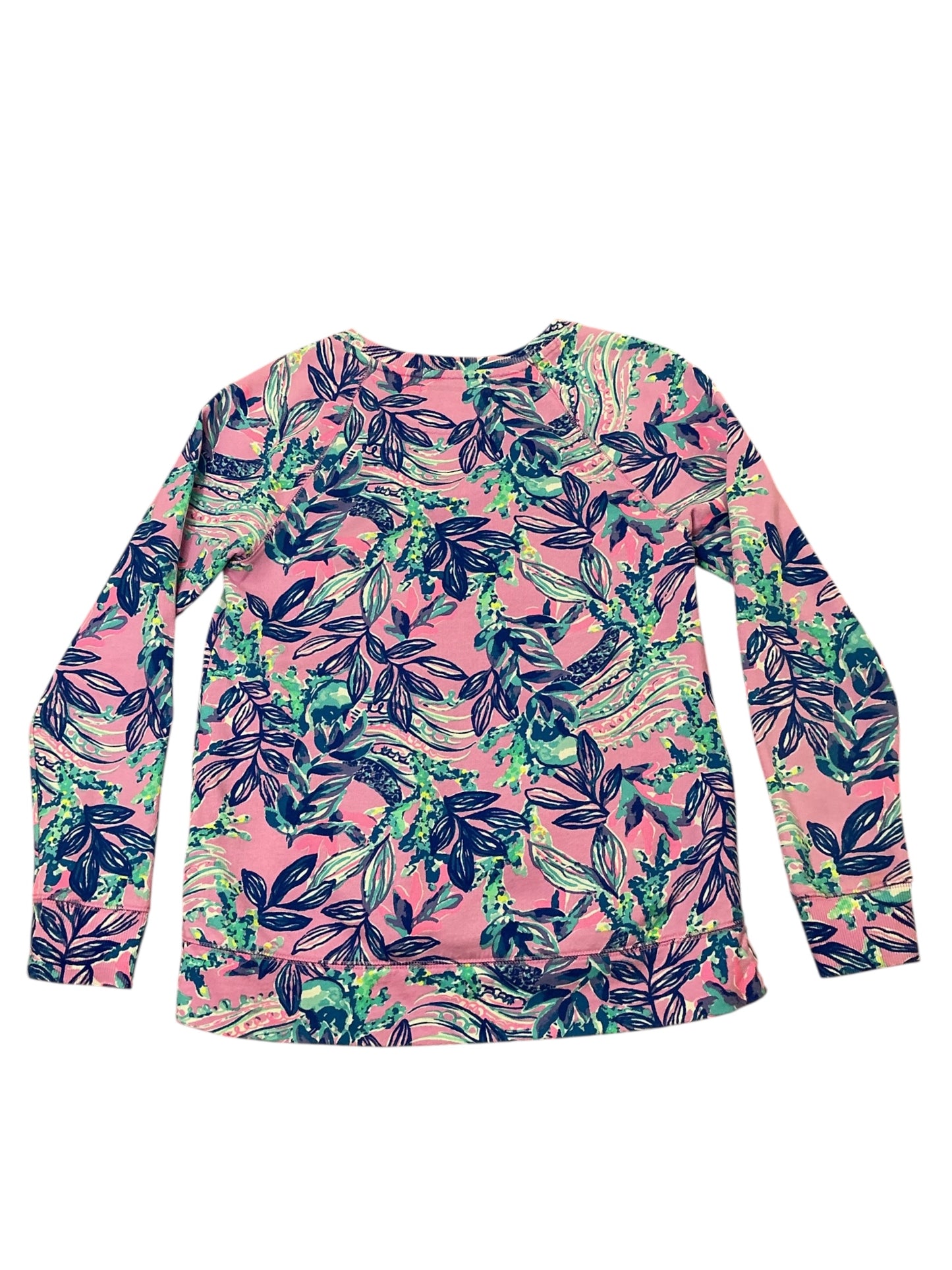 Lilly Pulitzer - Beach Comber Pullover - Lilac Rose Just A Lil Jelly - Size S