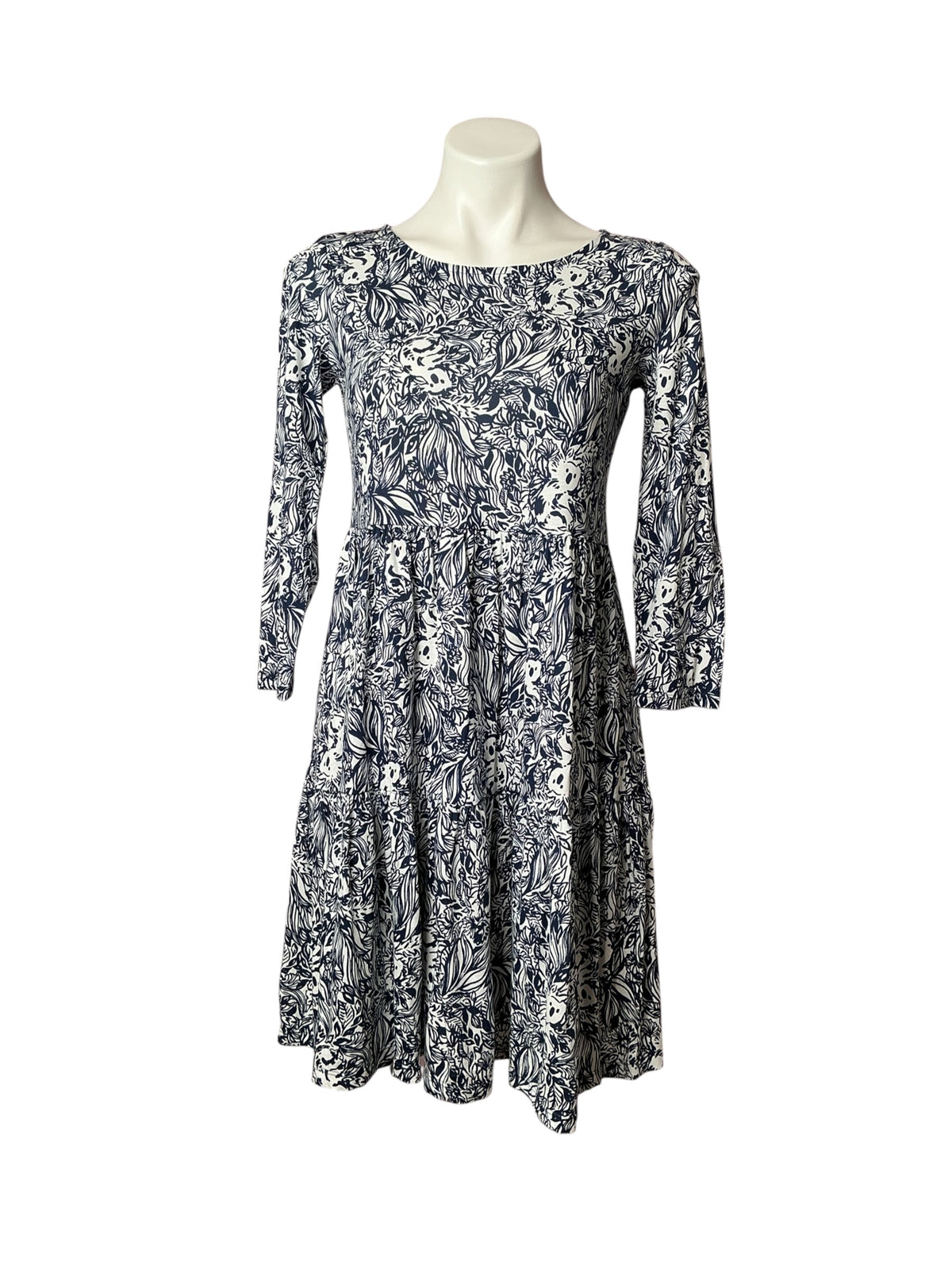 Lilly Pulitzer NWT Geanna Dress High Tide Navy Gday Mate - Size XS