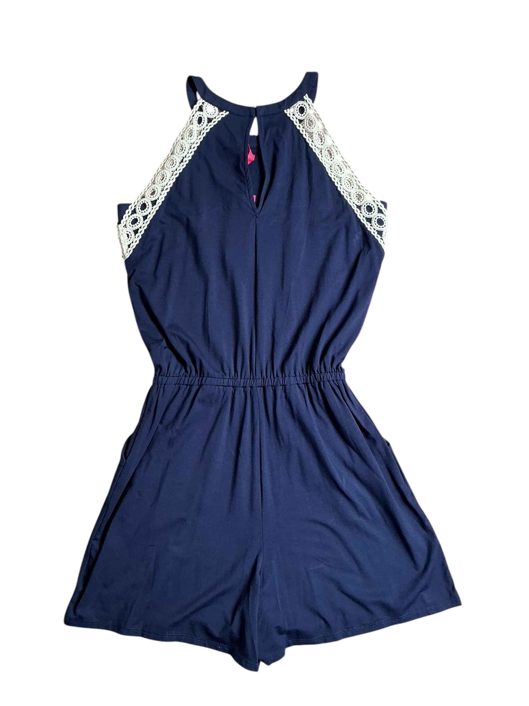 Lilly Pulitzer NWT Lala Romper True Navy - Size XS