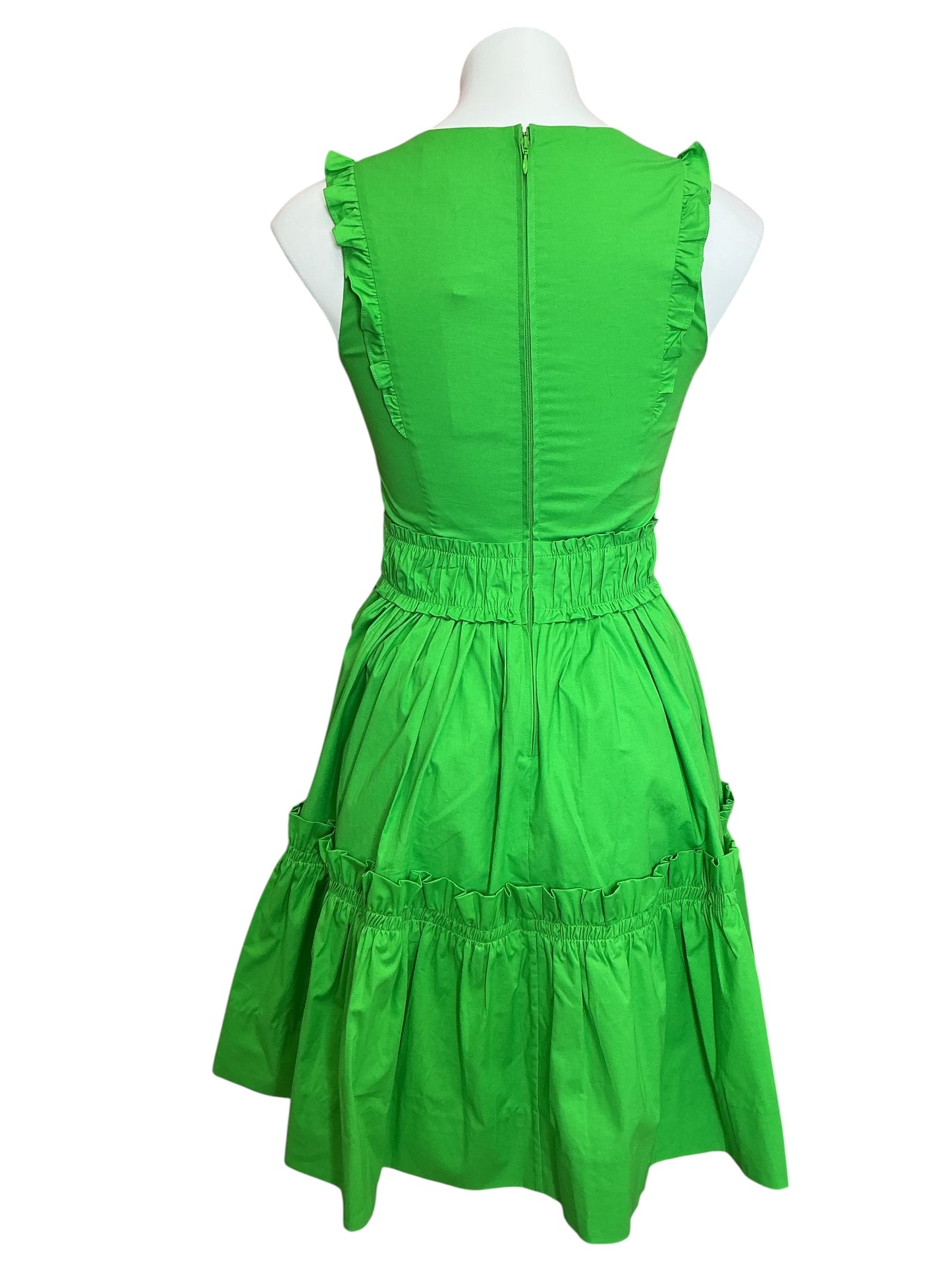 Lilly Pulitzer NWT Celiana Stretch Cotton Dress Sprout Green - Size 00