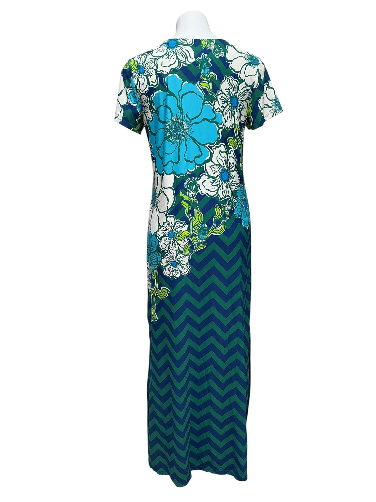 Lilly Pulitzer Kaden Maxi Dress ChillyLilly Low Tide Navy - Size L