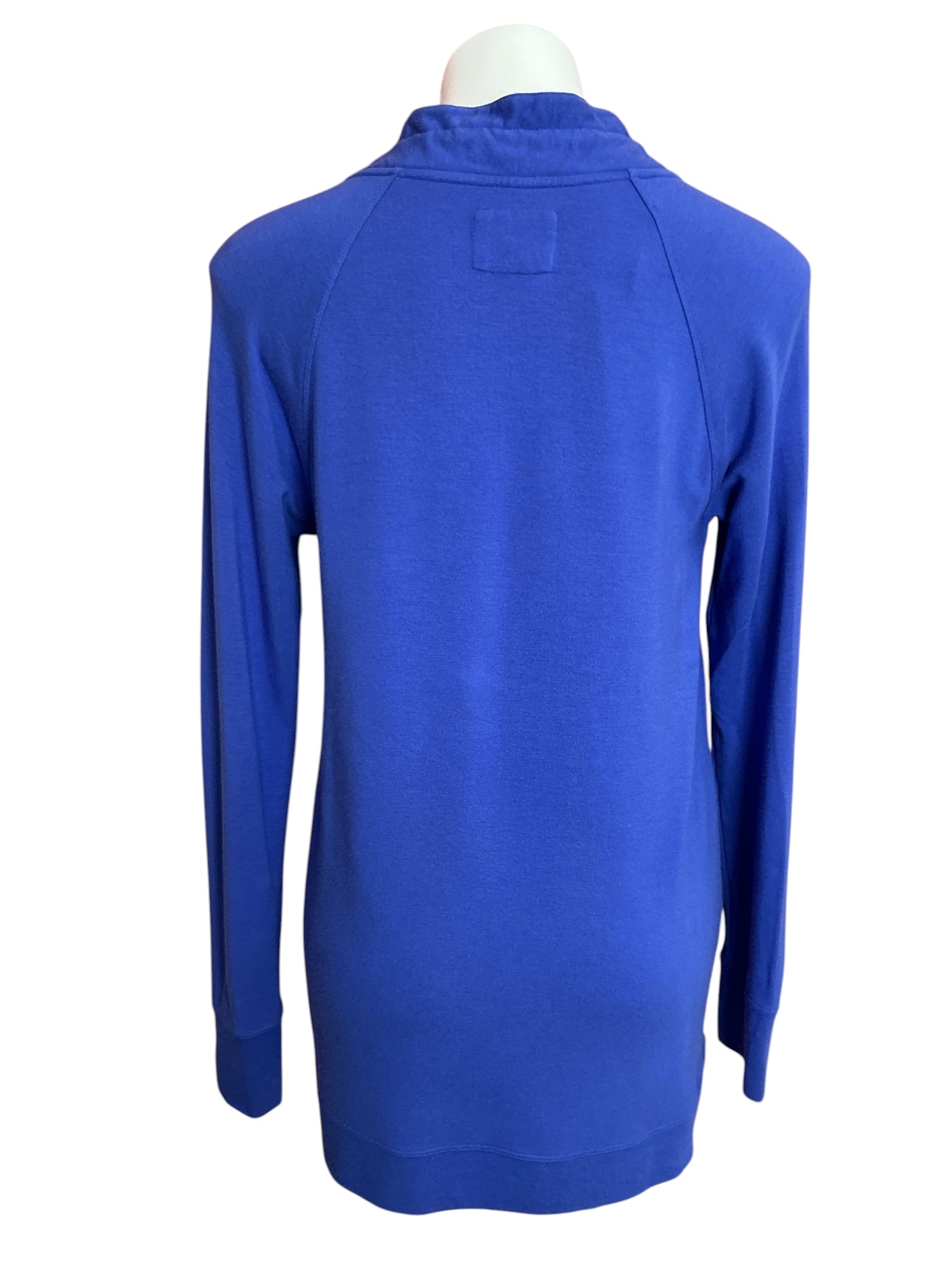 Lilly Pulitzer Luxletic UPF 50+ Cassi Popover Top Blue Ibiza - Size M