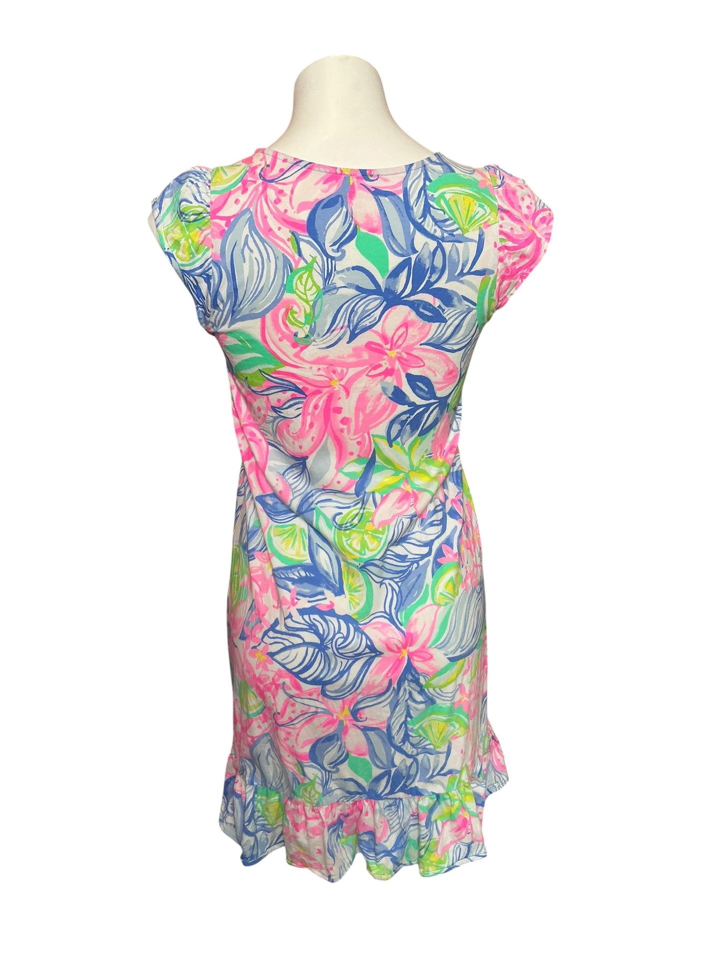 Lilly Pulitzer Rejina Dress Multi Havana Cocktail - Size XS