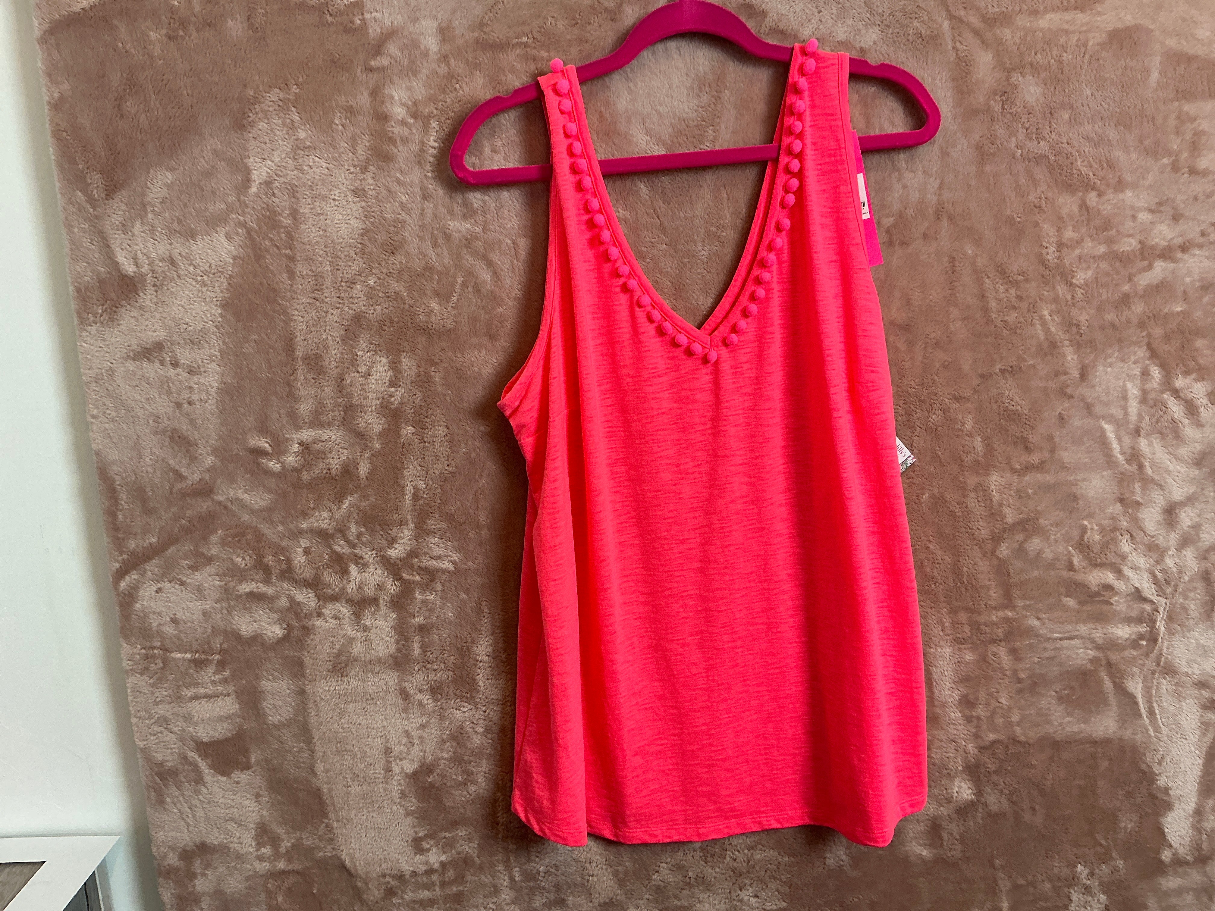 Lilly Pulitzer Top NWT - Gigi Top - Love Potion Pink - Size XXL