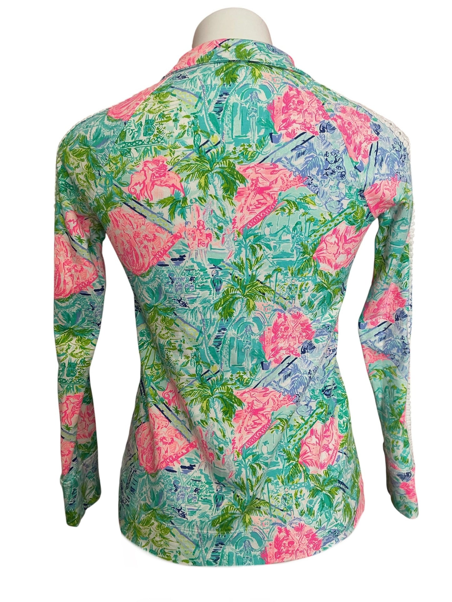 Lilly Pulitzer Skipper Popover Bohemian Queen - Size XXS