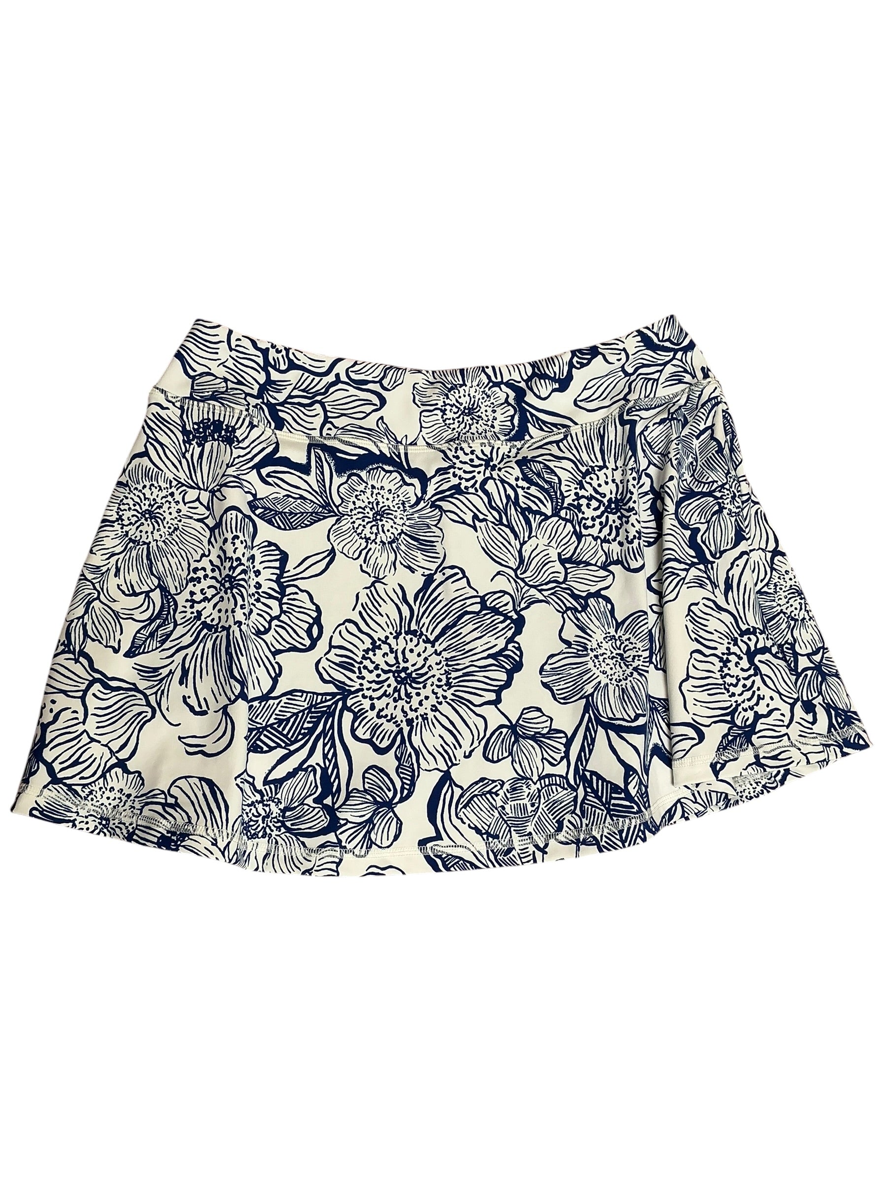 Lilly Pulitzer NWT Aila Skort UPF 50+ Coconut Unforgettable - Size L