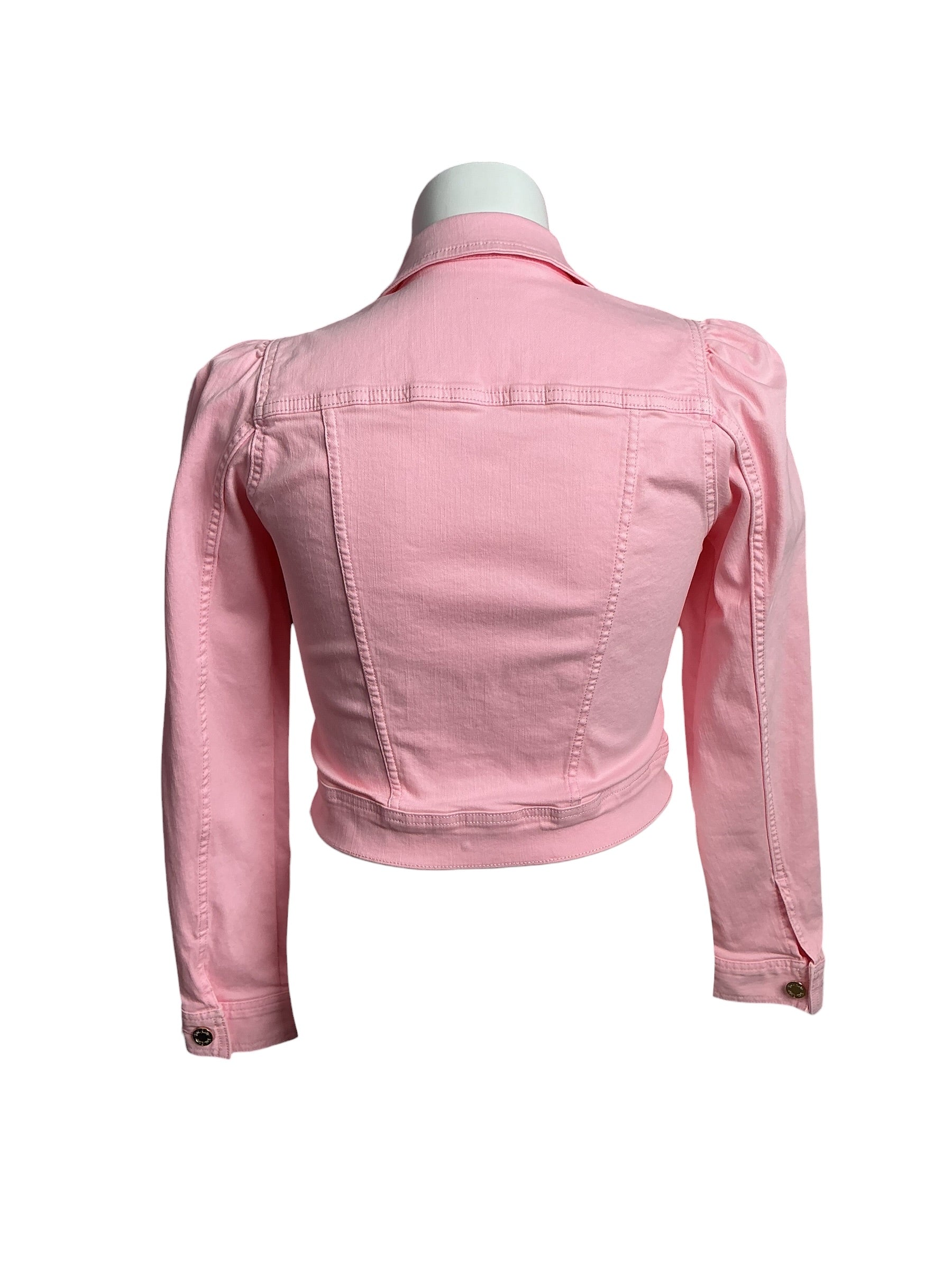 Lilly Pulitzer- NWT Layani Denim Jacket Calla Lilly Pink Size M