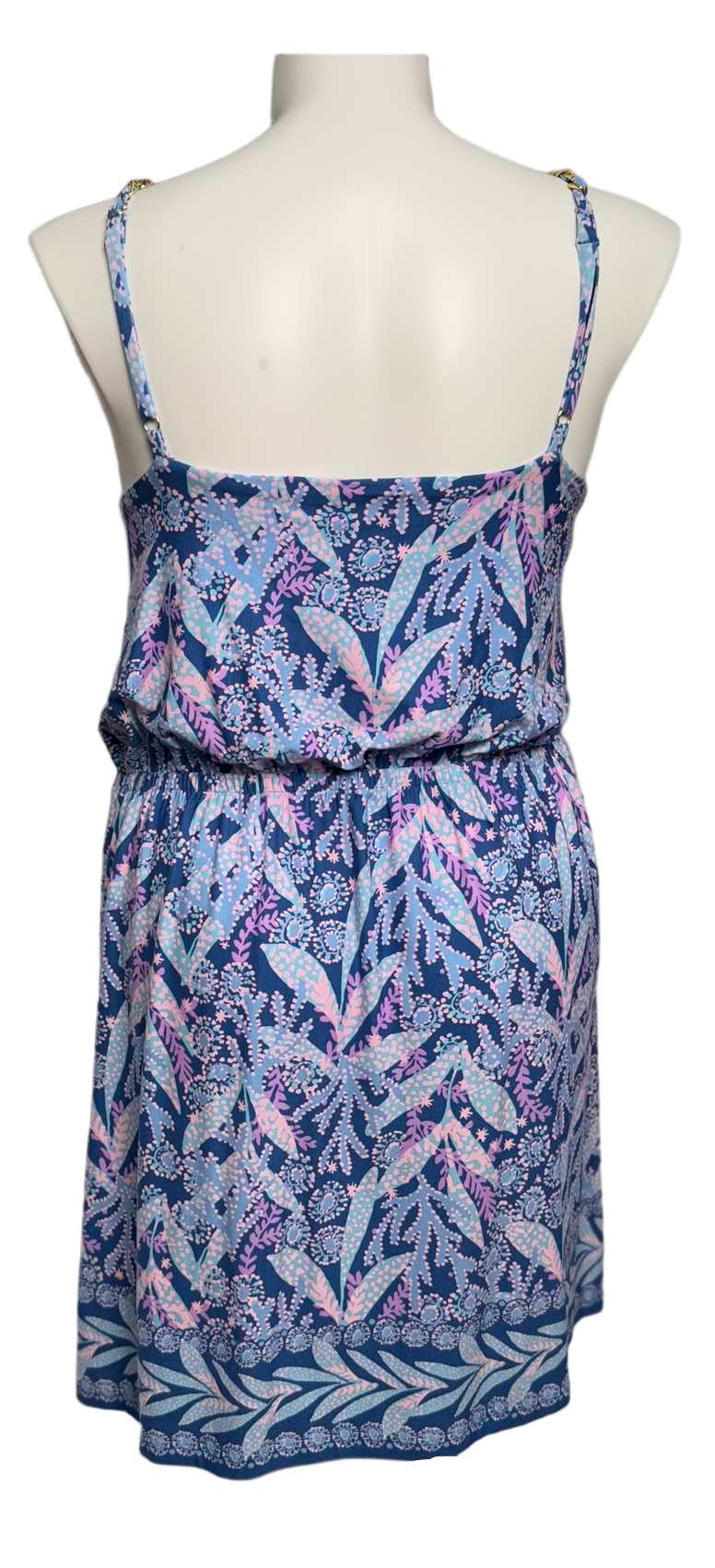 Lilly Pulitzer NWT - Cannavale Dress - Barton Blue Star Gazing Engineered - Size XL