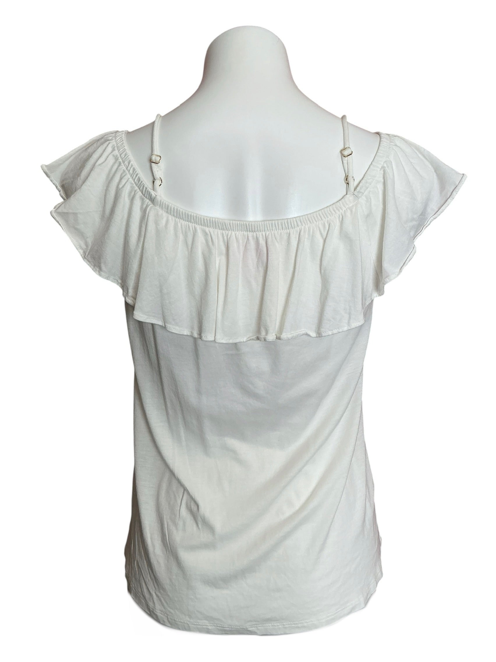 Lilly Pulitzer La Fortuna Off-The-Shoulder Top Resort White - Size XS