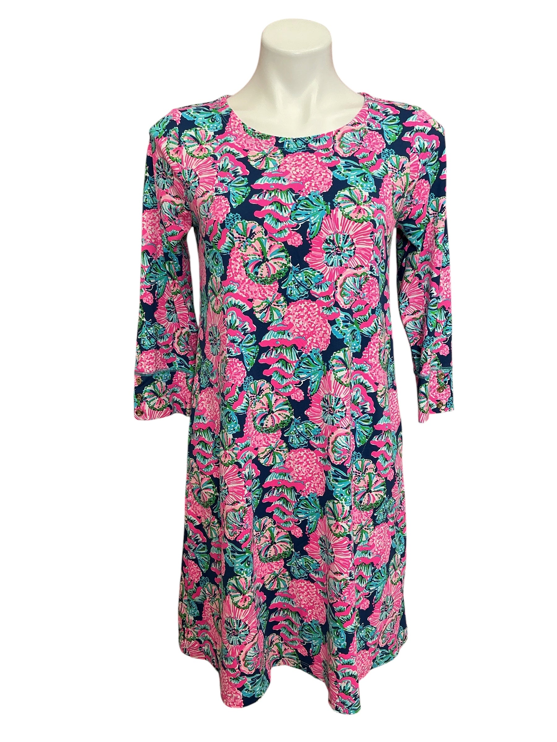 Lilly Pulitzer ChillyLilly Jansen Dress Tiny Garden - Size S