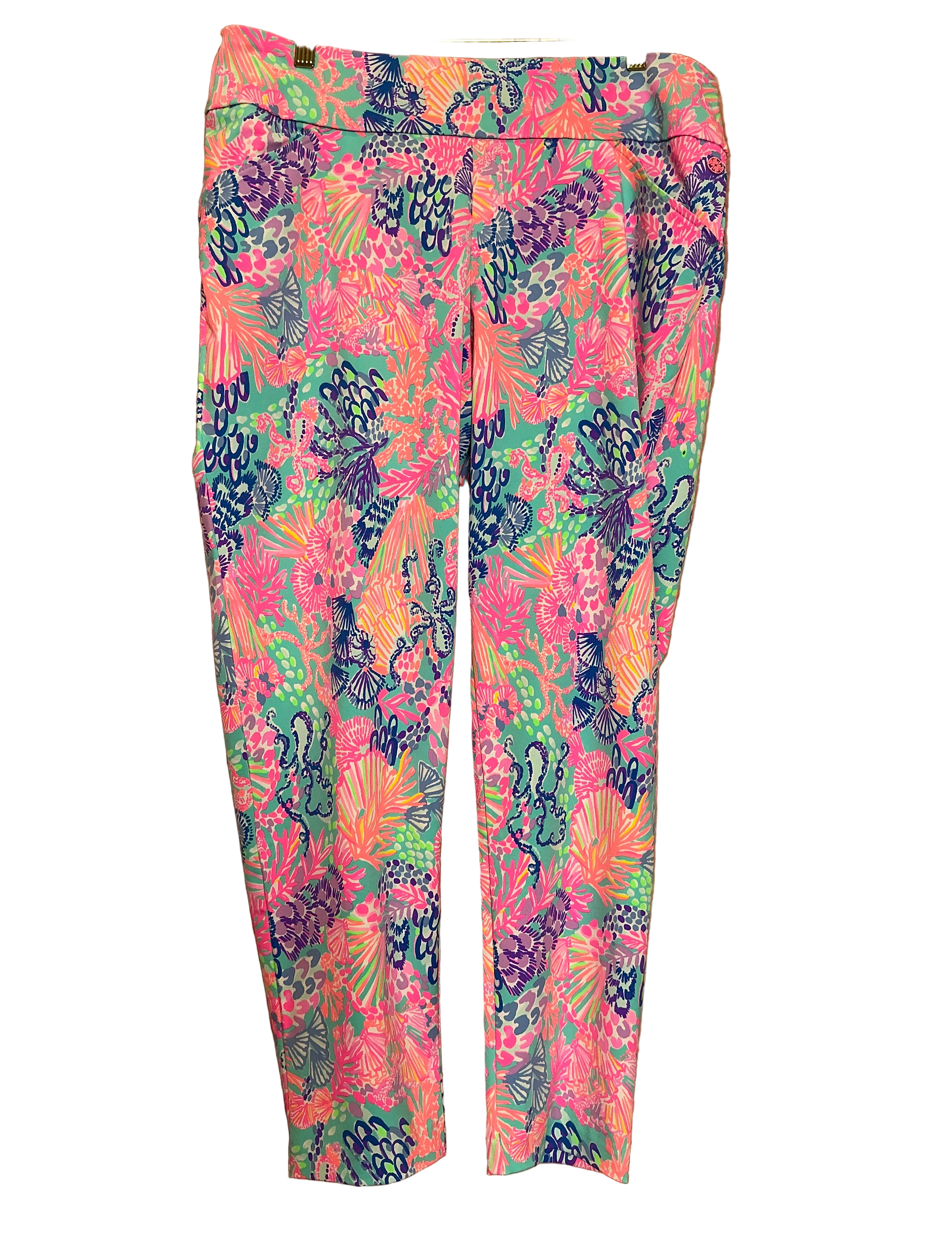 Lilly Pulitzer Corso Pant Multi Splendor in the Sand - Size 16