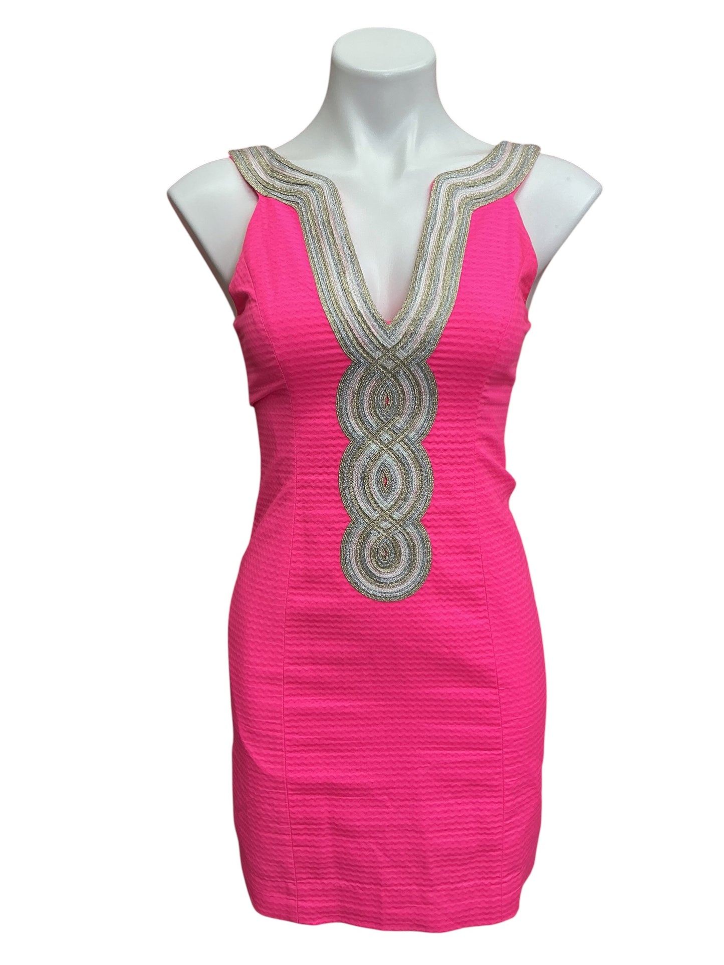 Lilly Pulitzer NWT Valli Shift Dress Aura Pink - Size 00