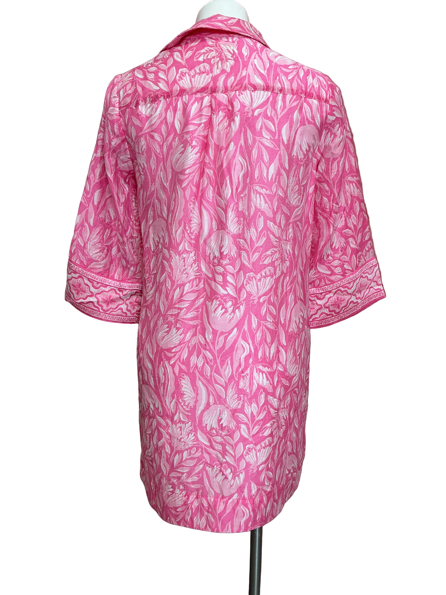 Lilly Pulitzer NWT Daphnie Tunic Dress Rousseau Pink Tulip To Tango Enginee - Size 2