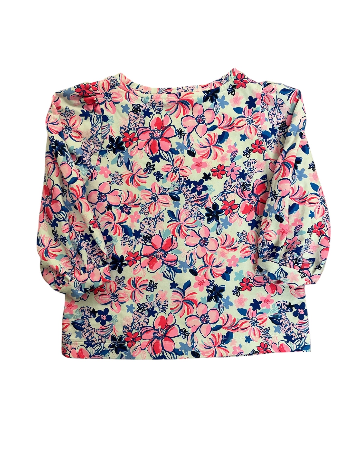 Lilly Pulitzer Kids Girls Mini Corden Sweatshirt Resort White Party Like A Lobstar - Size L 8-10